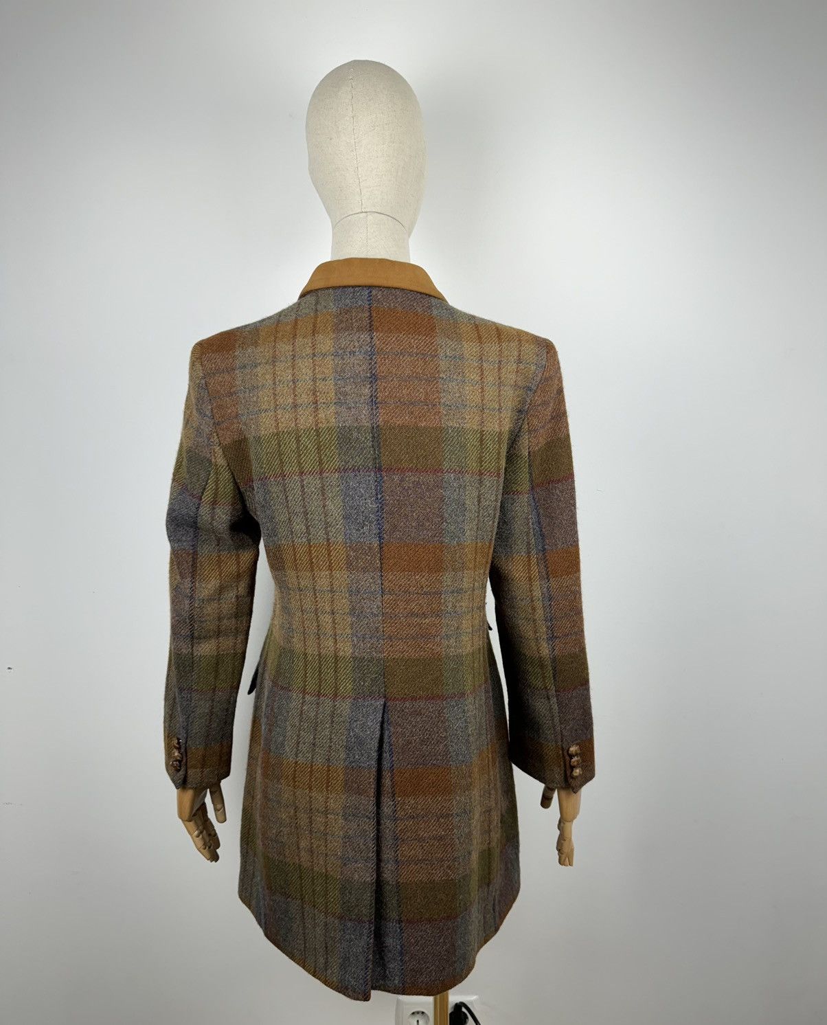 DAKS × Vintage Women’s Vintage DAKS London Wool/Alpaca Coat size GB 14 Size L / US 10 / IT 46 - 5 Thumbnail