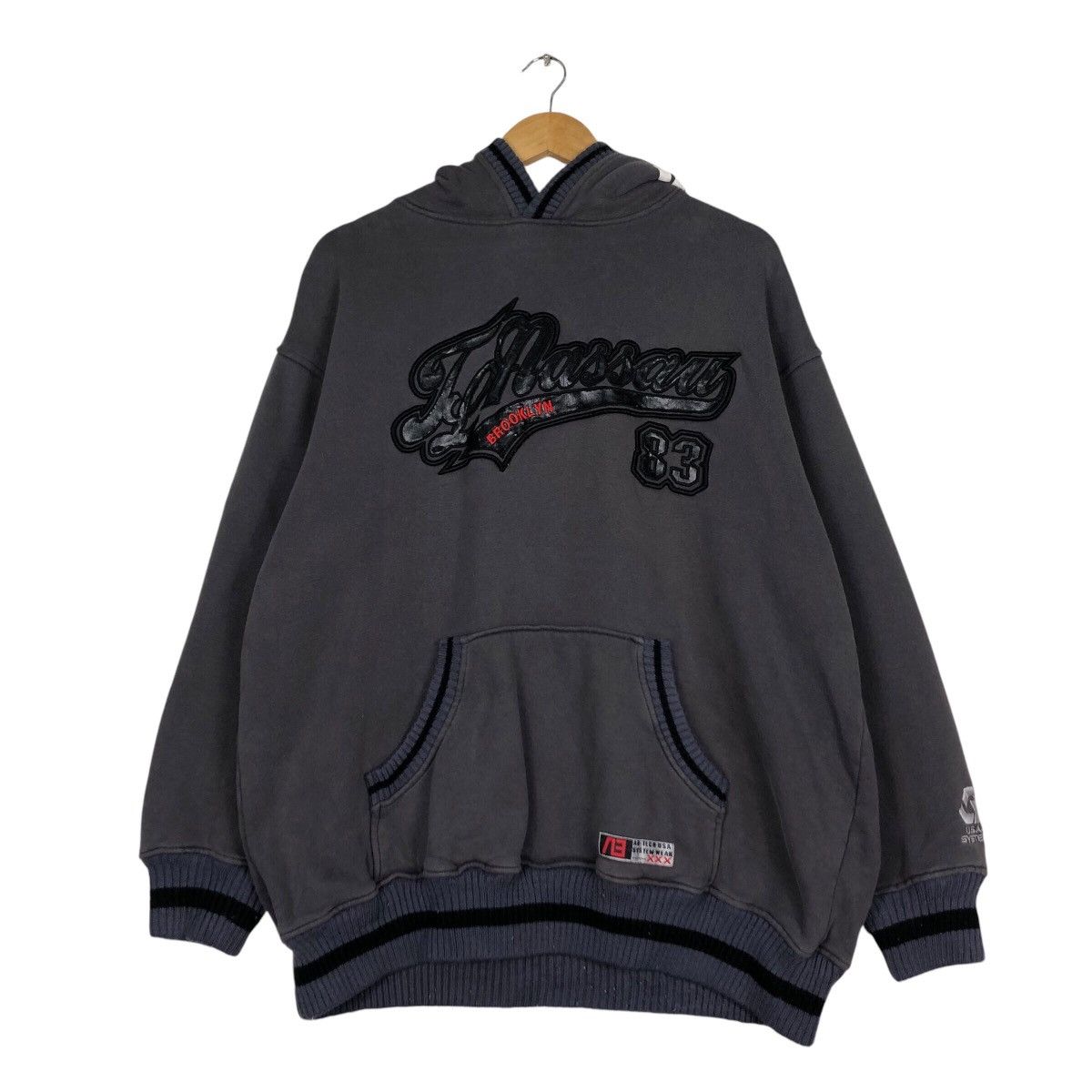 Japanese Brand AB tech Sport Hoodie Squadron Airforce Sweater Jacket Large Size US L / EU 52-54 / 3 - 9 Thumbnail