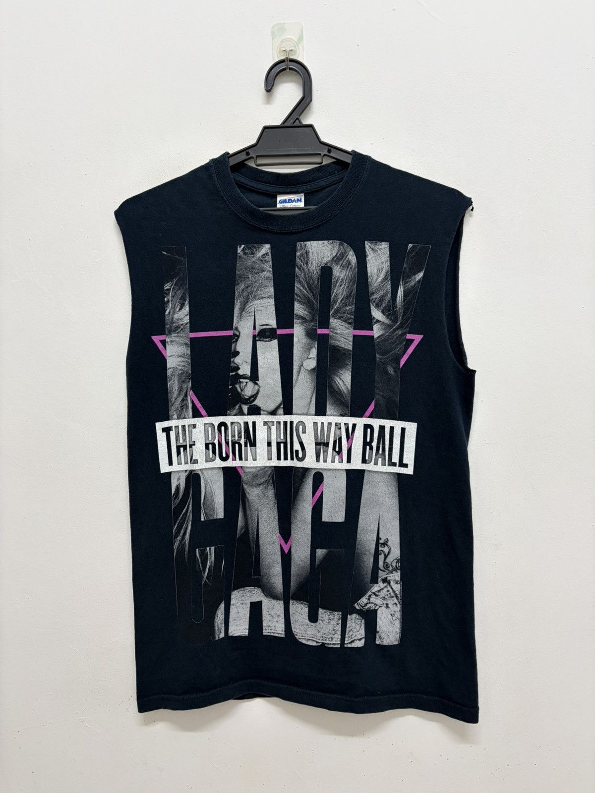 Gildan LADY GAGA 🔥 THE BORN THIS WAY BALL CROPPED SLEEVES GILDAN Size US S / EU 44-46 / 1 - 1 Thumbnail