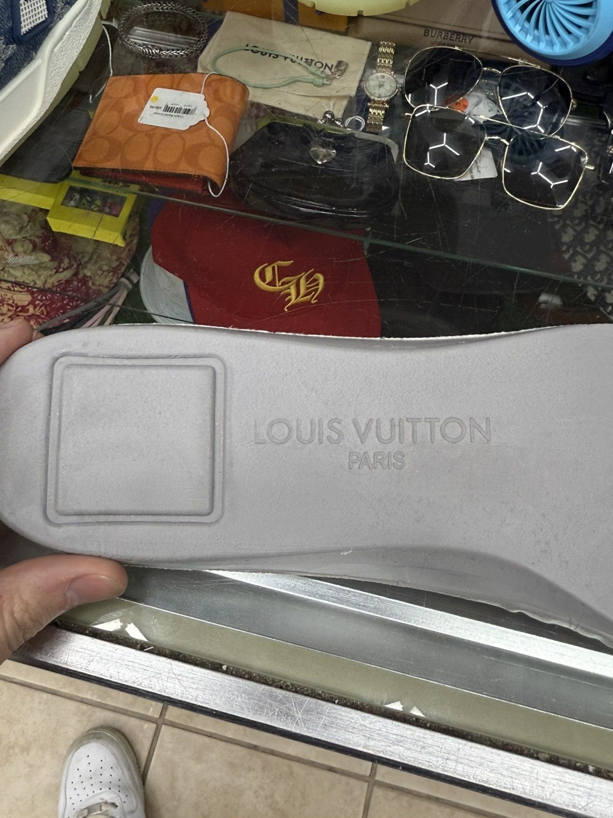 Louis Vuitton Louis Vuitton Trainer Denim Monogram size 10LV / 11 US Size US 11 / EU 44 - 25 Thumbnail