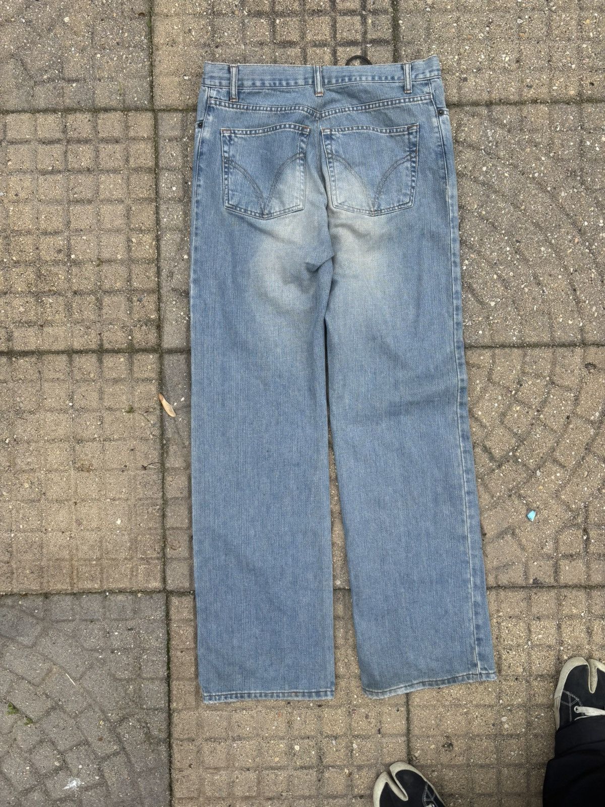 Dolce & Gabbana Vintage Dolce&Gabbana Lace Up Flared Jeans Size US 30 / EU 46 - 6 Thumbnail