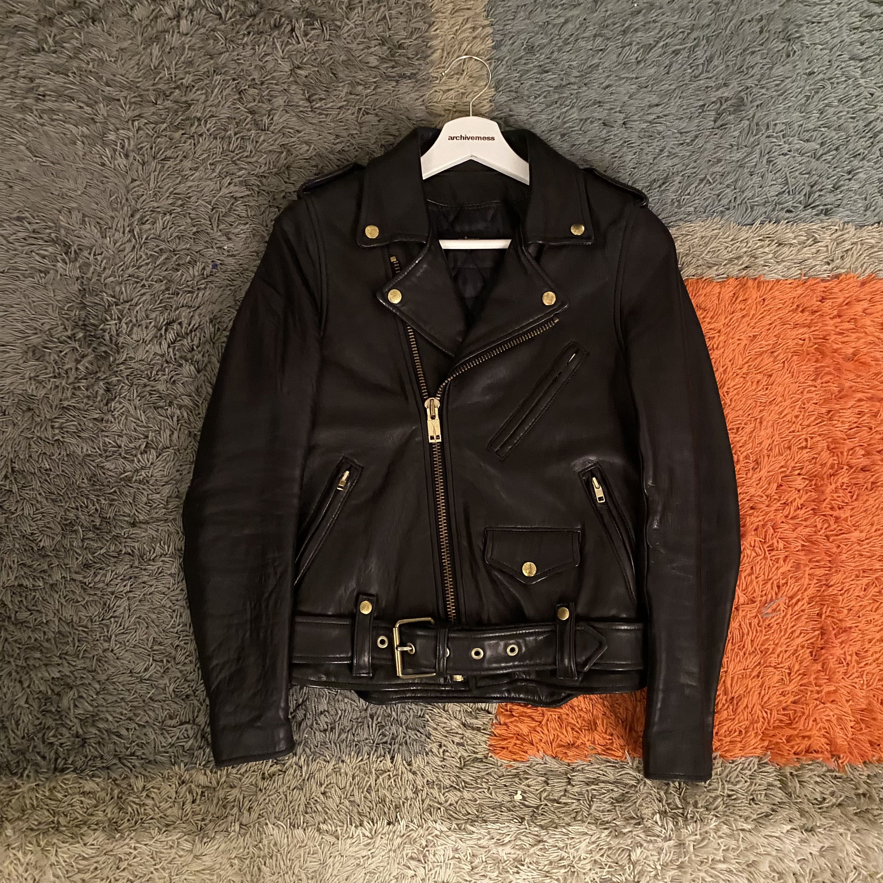 image of Blackmeans Leather Jacket, Men's (Size Small)