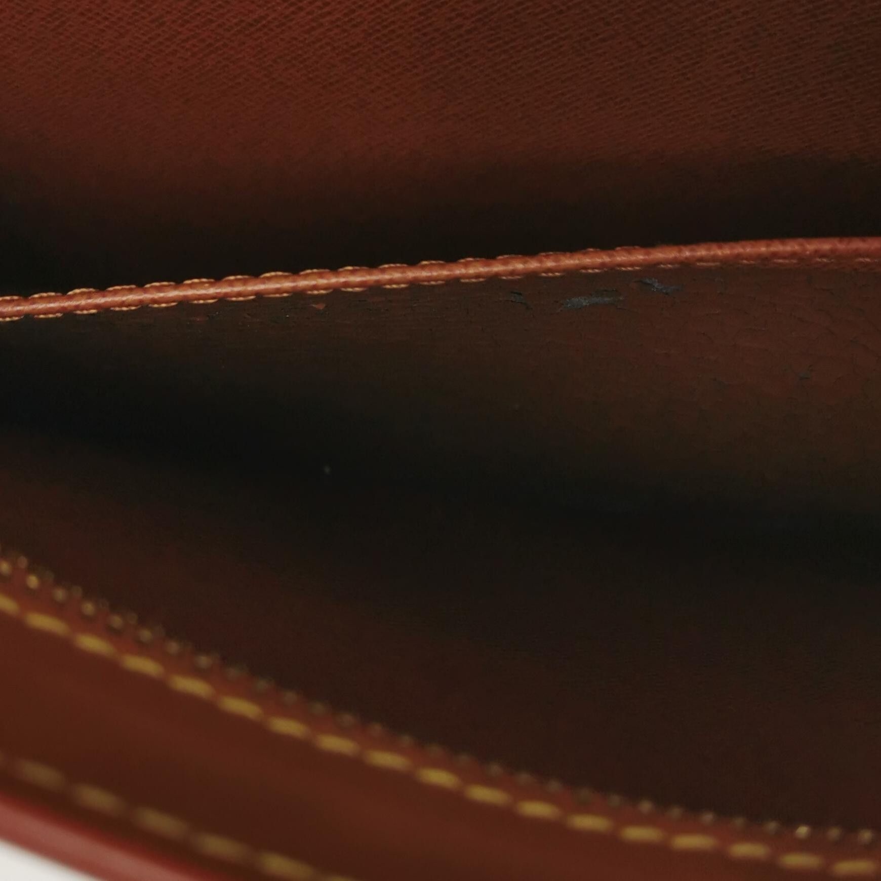 Louis Vuitton Louis Vuitton (LV) Cowhide Solid Color Water Ripple Second- Size ONE SIZE - 7 Thumbnail