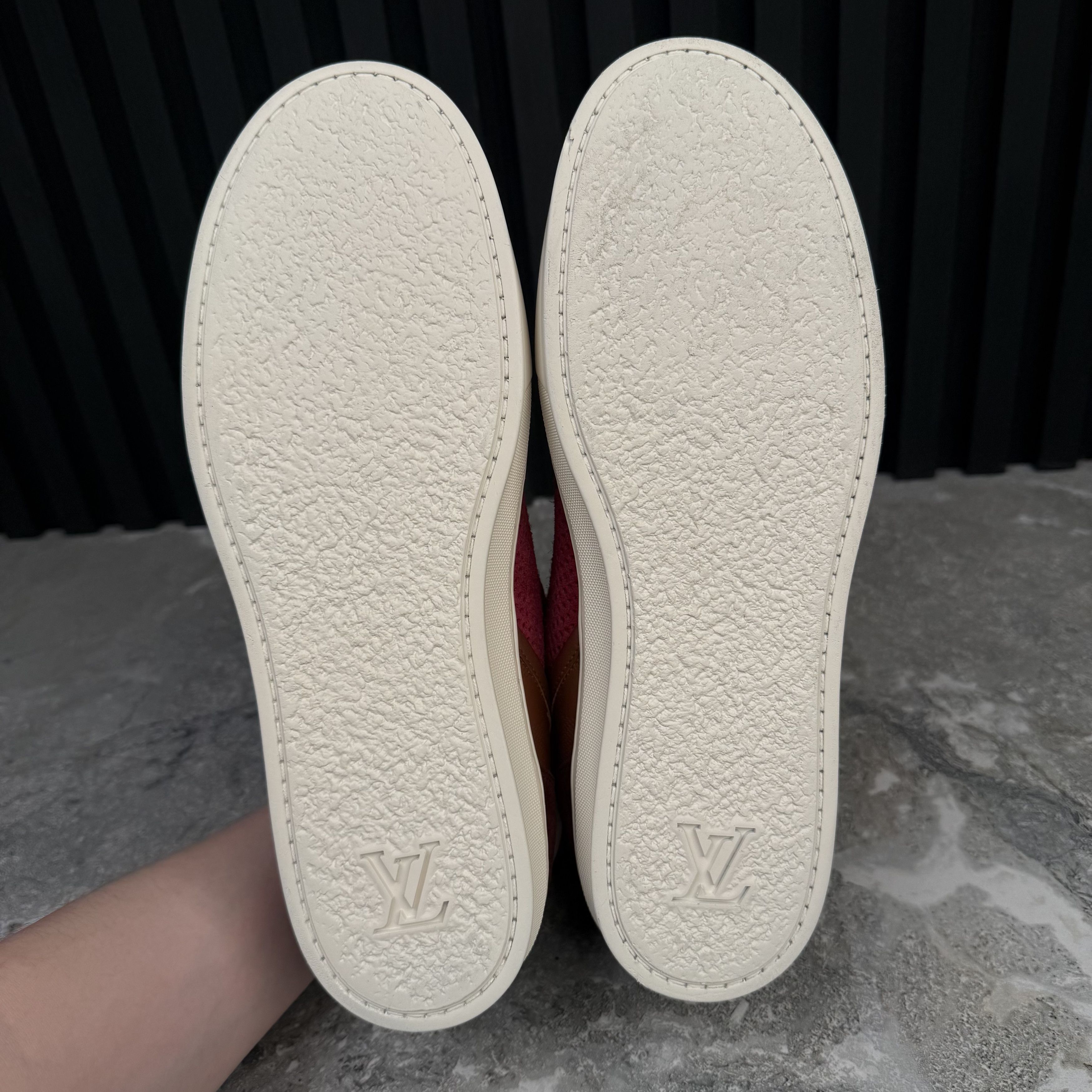 Louis Vuitton Player Trainer Sneakers Brown Damier Suede 7 LV Size US 8 / EU 41 - 12 Thumbnail