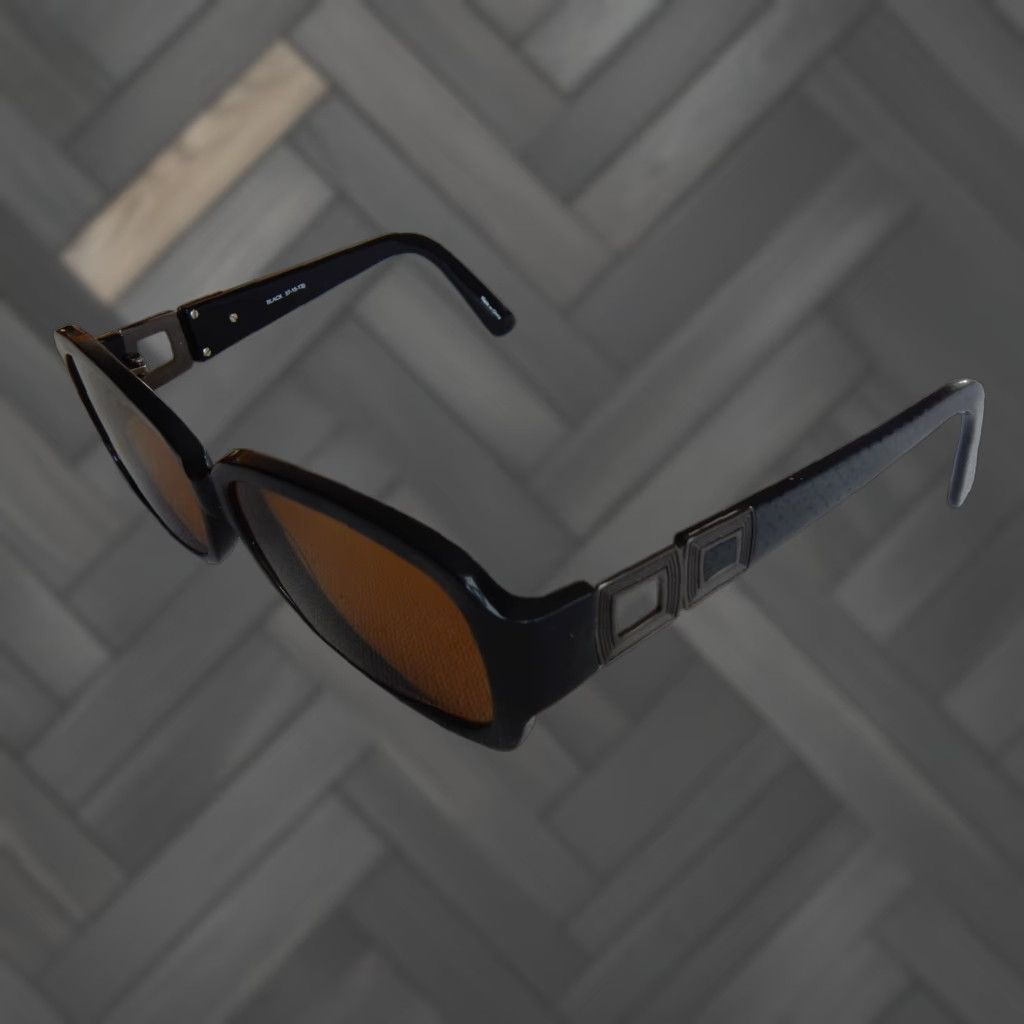 Vintage Kirkland Signature Sunglasses Frames Women 57mm Black Prescription Small Scratches Size ONE SIZE - 1 Thumbnail