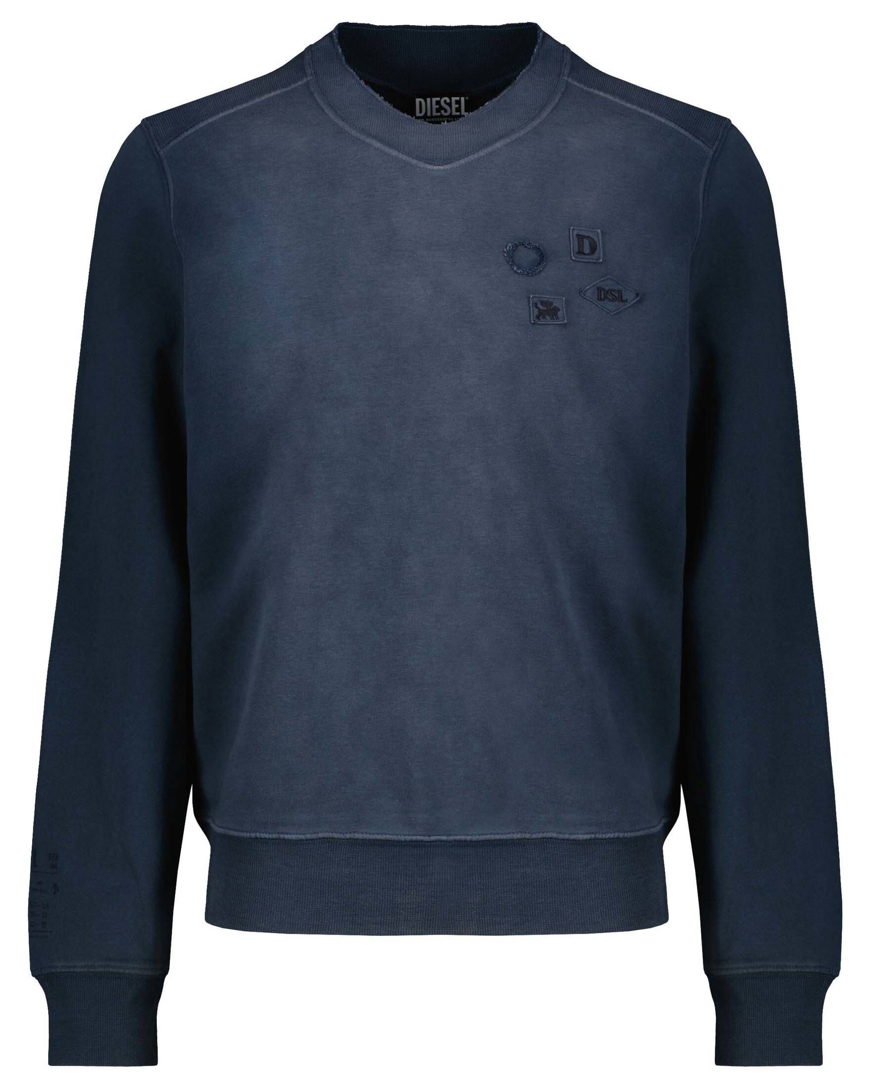 Diesel o1mle1025 S-Manny Sweatshirts in Blue Size US S / EU 44-46 / 1 - 1 Thumbnail