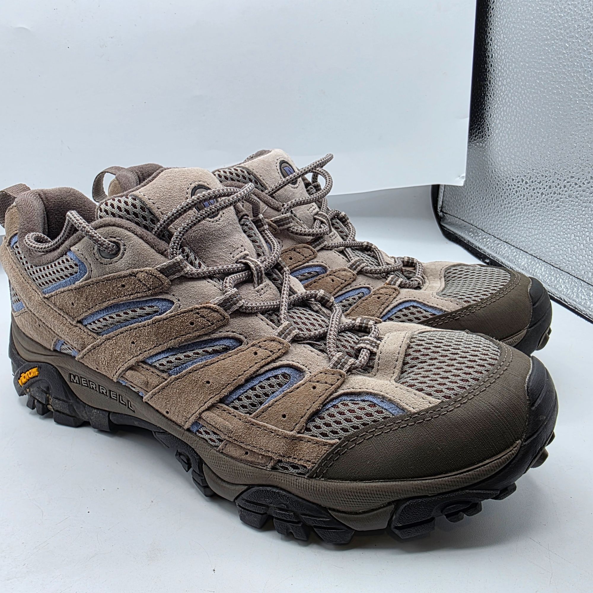 Merrell Merrell Falcon Womens Size 11 BrownHiking Shoes Vibram Soles Size US 11 / IT 41 - 1 Thumbnail