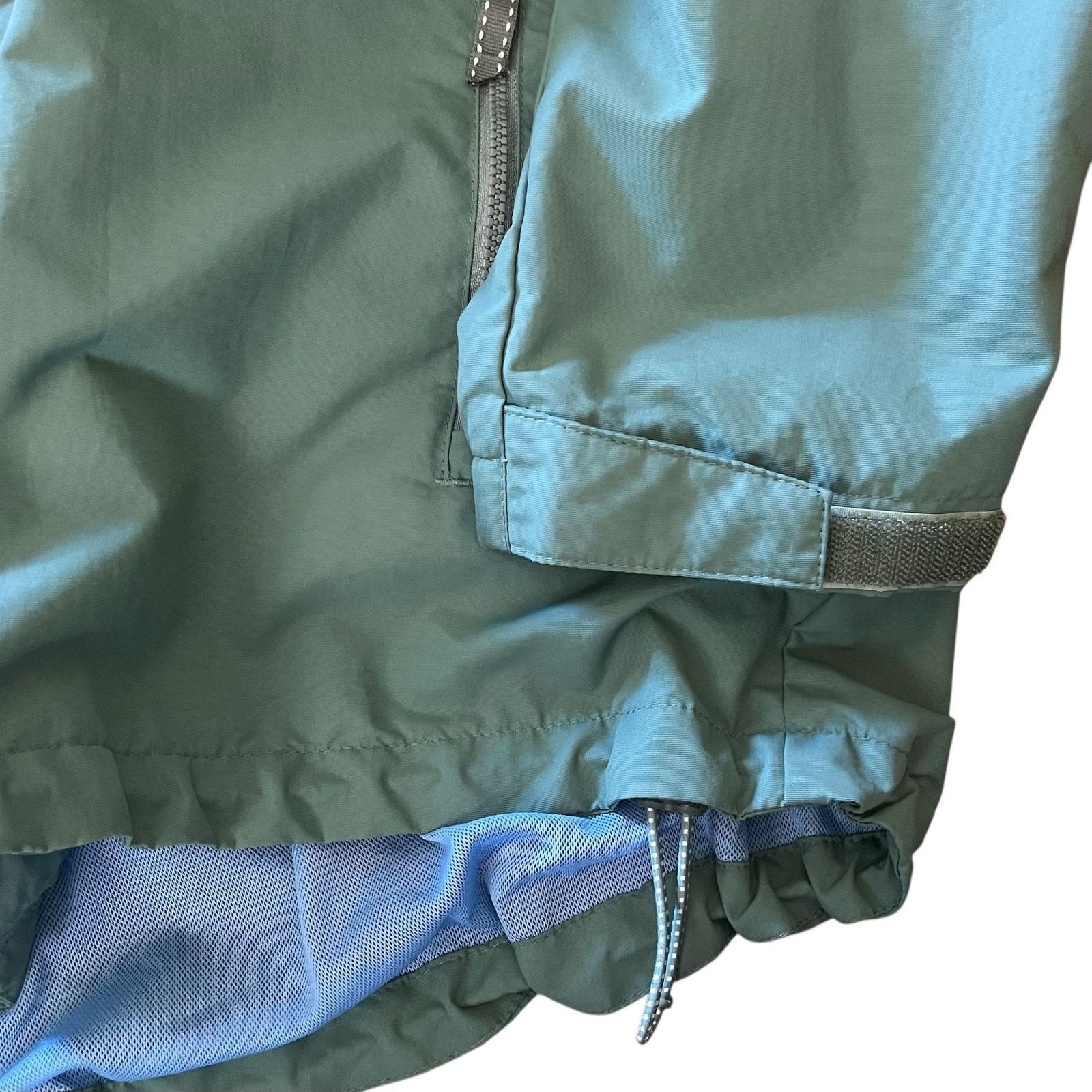 Lands' End Lands' End Convertible Green Hooded Windbreaker Rain Jacket Size US XL / EU 56 / 4 - 7 Thumbnail
