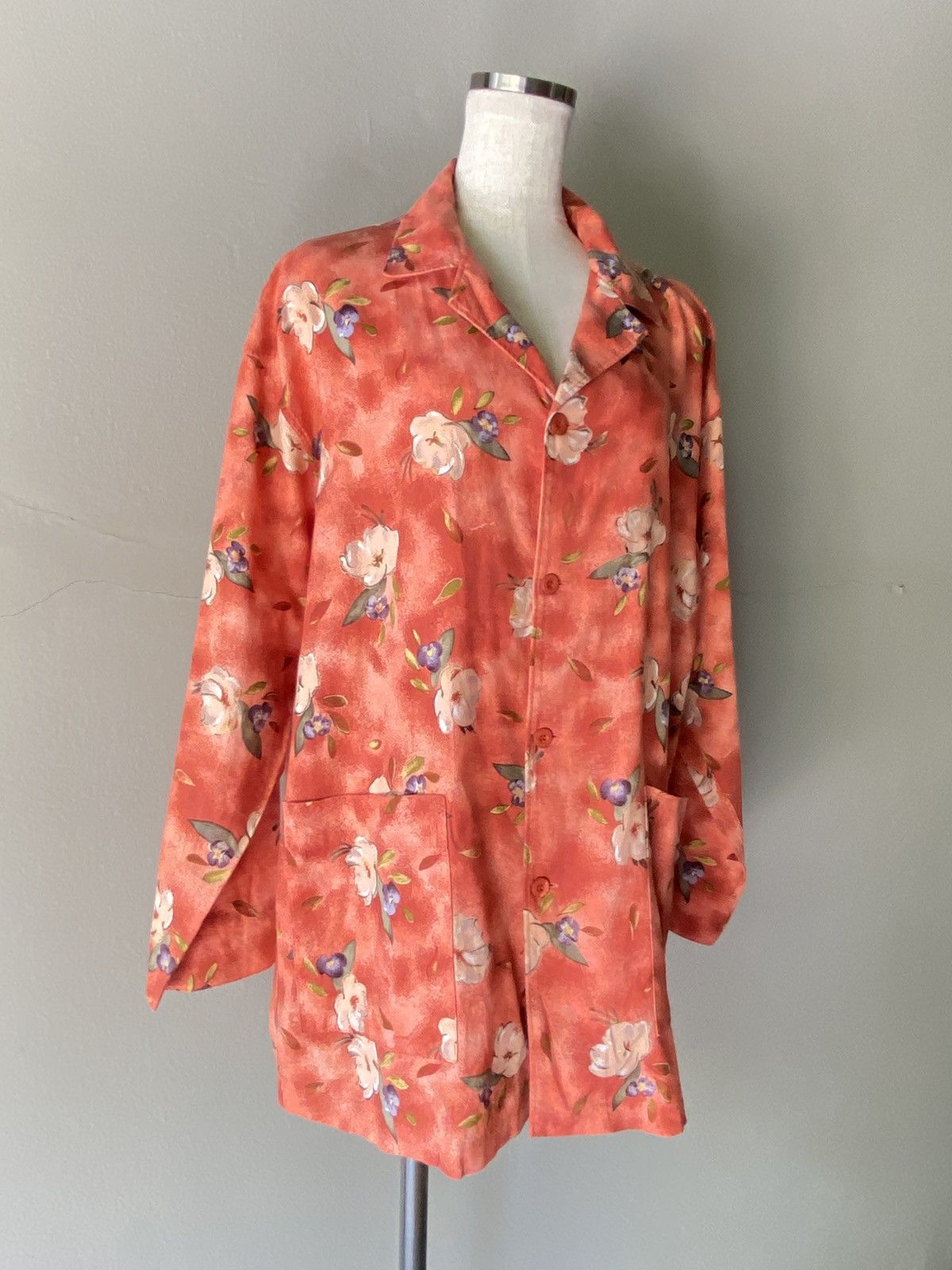 Kenzo KENZO Vintage Floral Button-Up Shirt Size US L / EU 52-54 / 3 - 17 Thumbnail