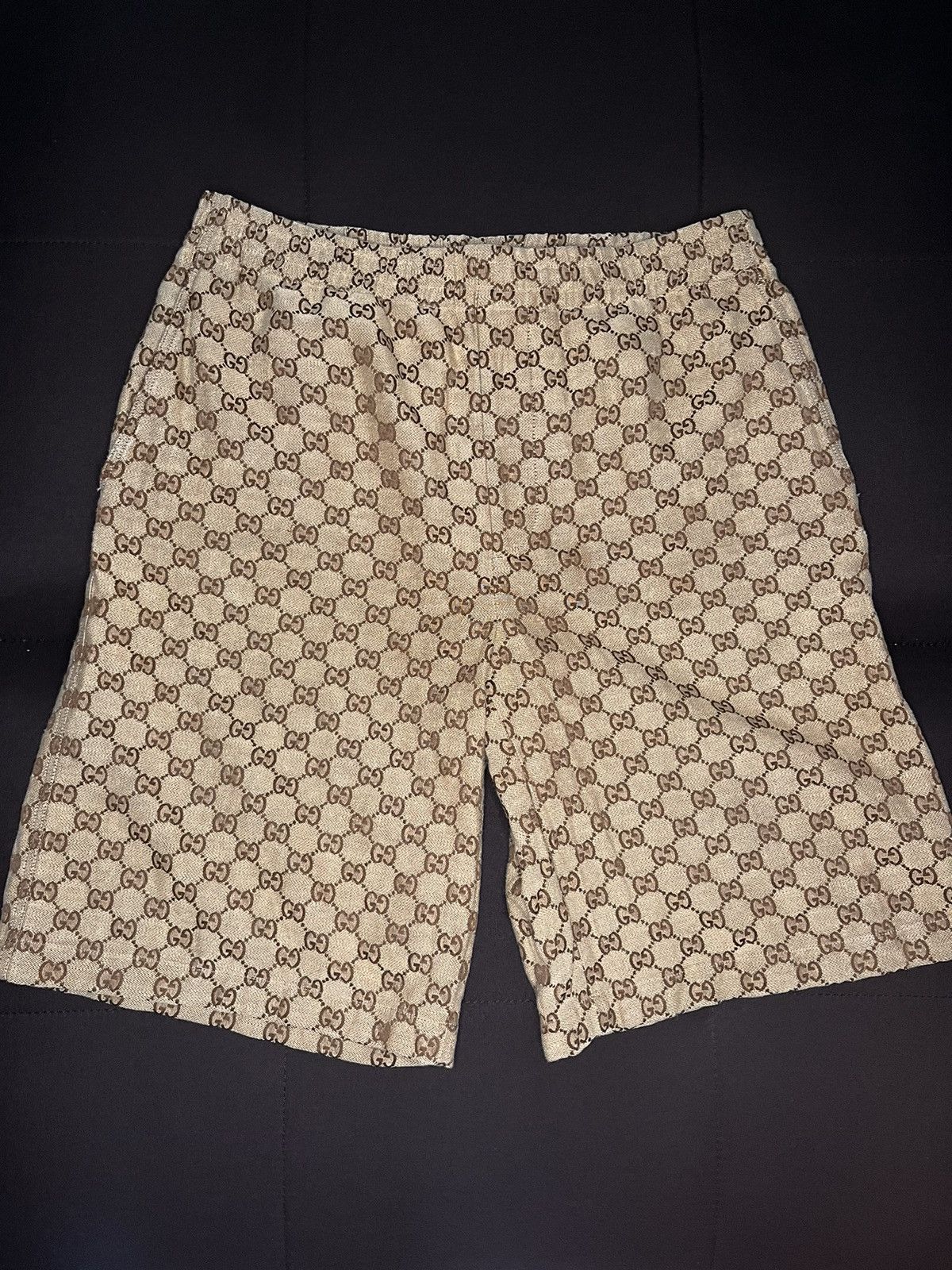 Gucci Gucci Monogram shorts Size US 30 / EU 46 - 1 Thumbnail