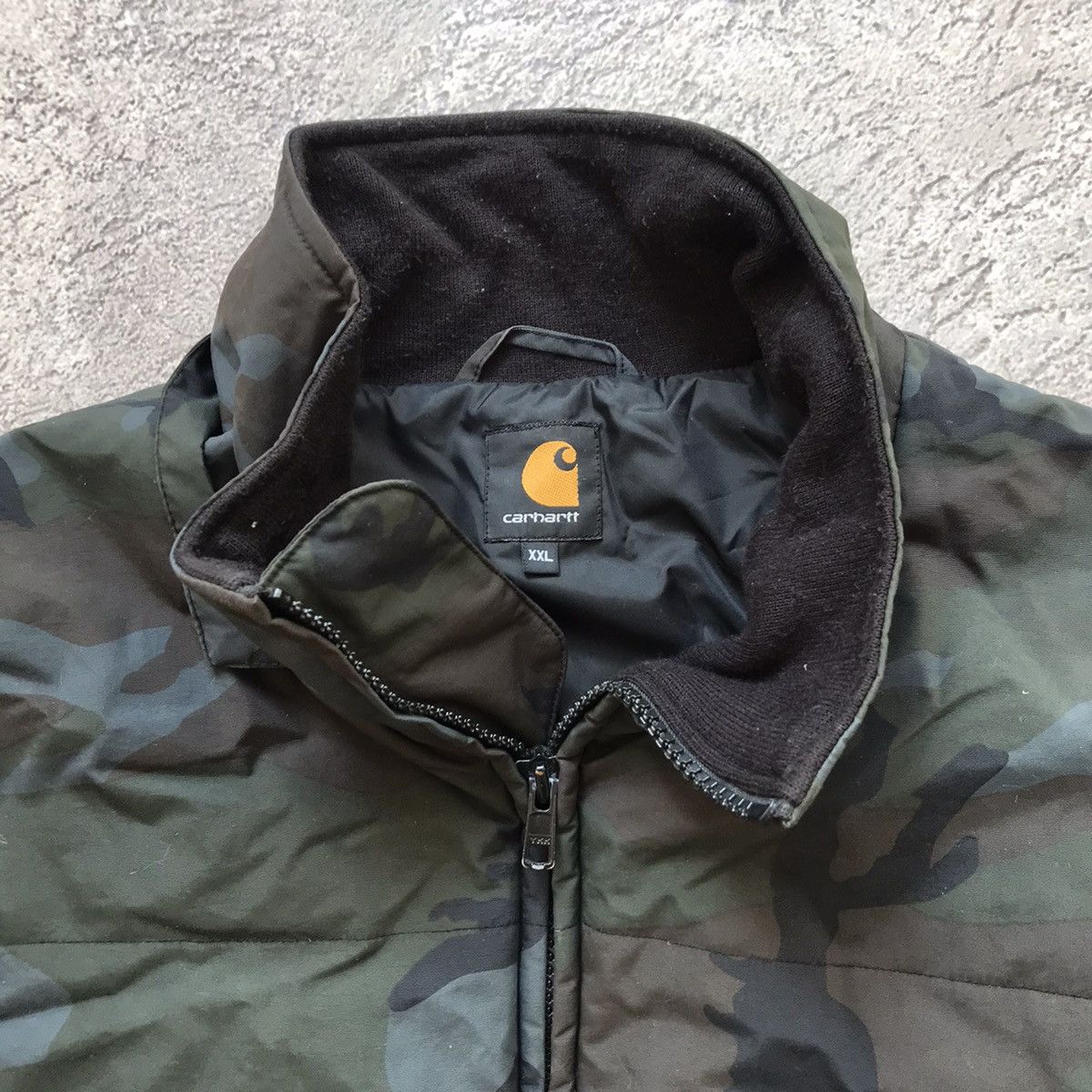 Vintage Vintage Carhartt Camo Quilted Jacket Streetwear Y2K Boxy XXL Size US XXL / EU 58 / 5 - 10 Thumbnail