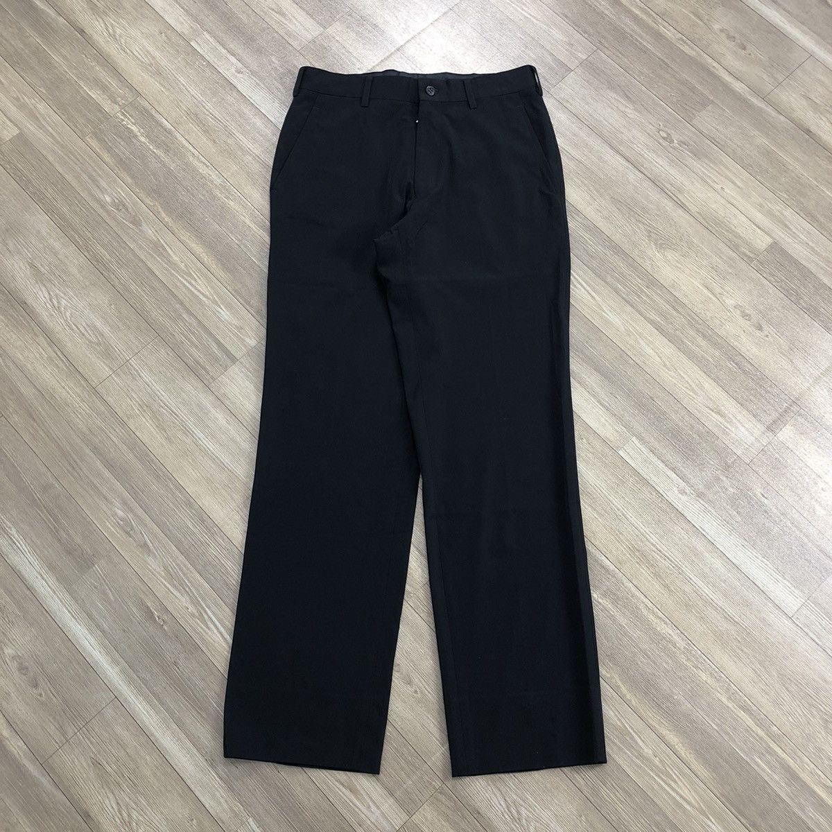 Tornado Mart 2000s Tornado Mart Japan Designer Black Trousers Pants Size US 32 / EU 48 - 1 Thumbnail