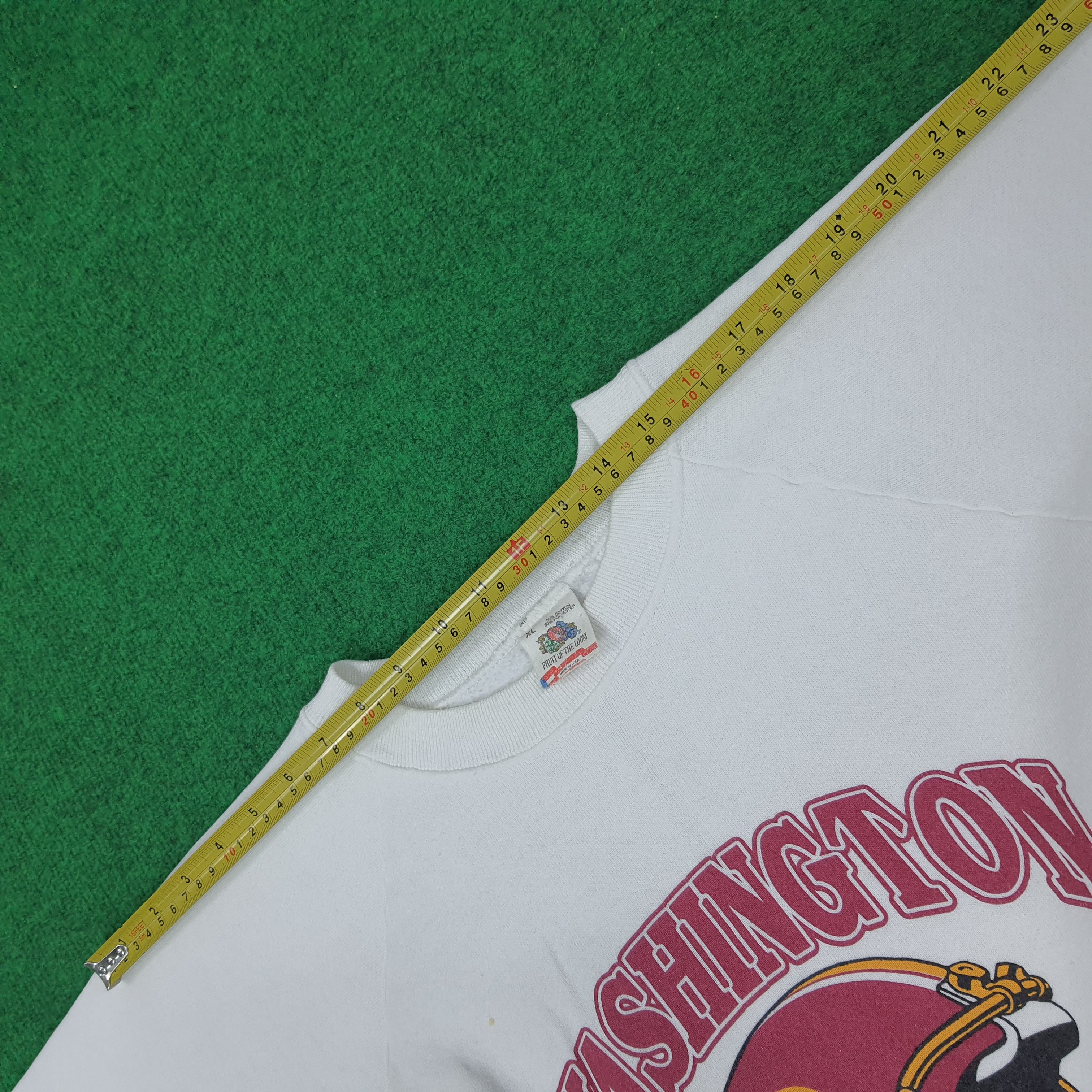 NFL Vintage Washington Redskin Football Team Sweatshirt C251N2 Size US L / EU 52-54 / 3 - 8 Thumbnail