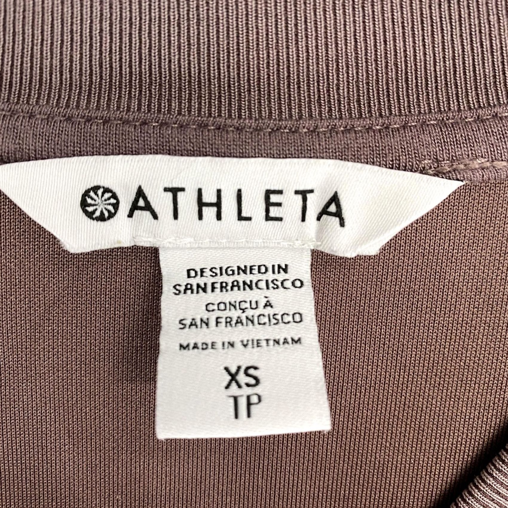 Athleta Athleta Sweatshirt Womens XS Seasoft Stretch Crewneck Top Relaxed Shirt Purple Solid Yoga Gym Run 90s? Size XS / US 0-2 / IT 36-38 - 6 Thumbnail