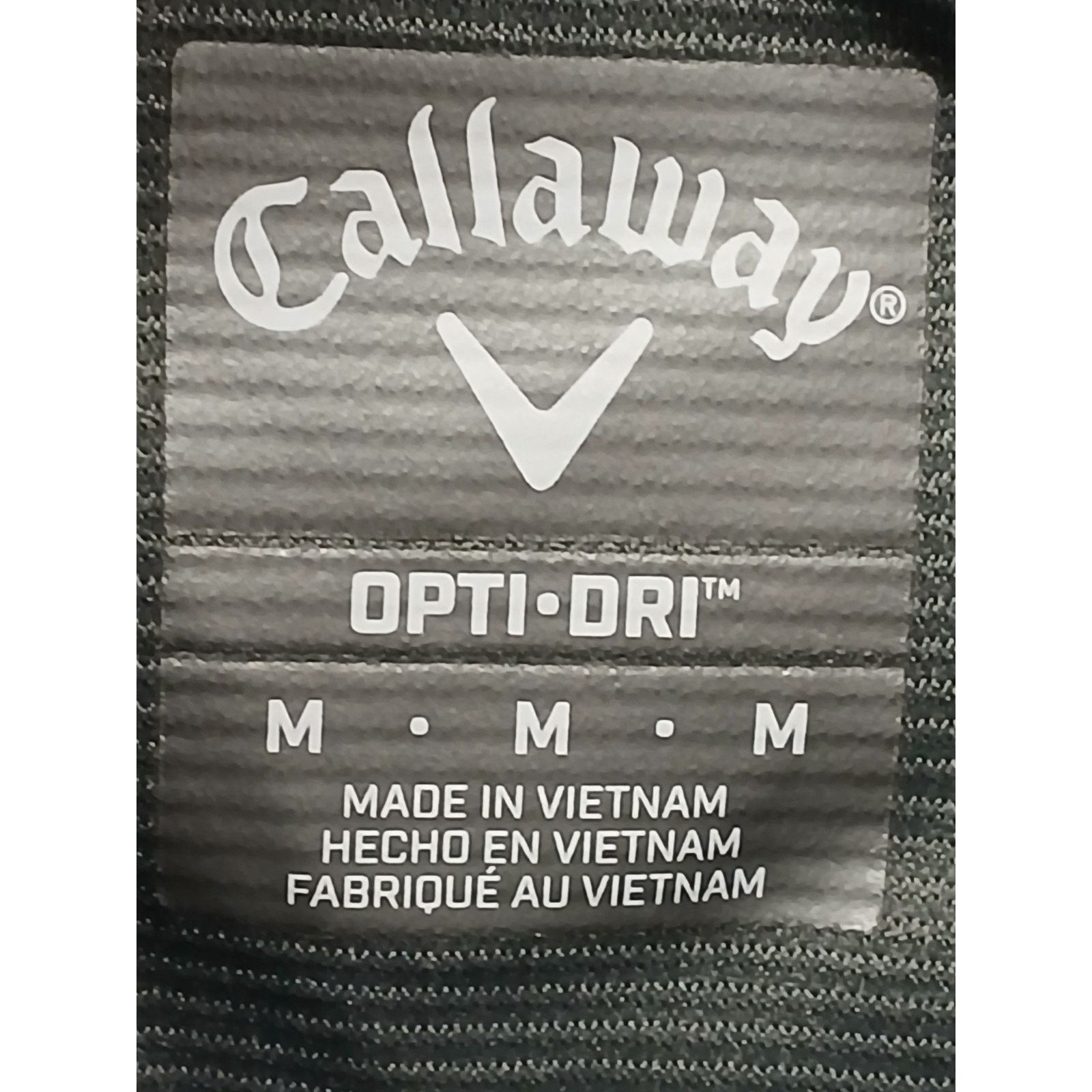 Callaway Callaway (Medium) Men's Gray Opti-Dri Button Polo Shirt Size US M / EU 48-50 / 2 - 6 Thumbnail