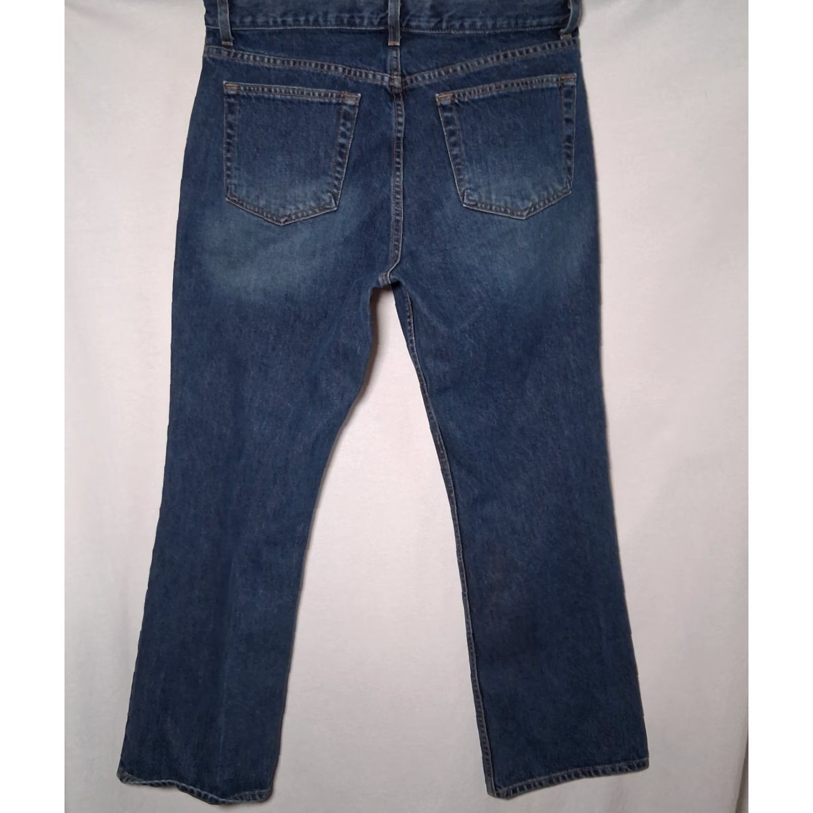 Gap VINTAGE Gap Jeans Women 14 Bootcut Ankle Button Fly Blue Denim Y2K 34" Waist 28" Inseam Womens Size 36" / US 14 / IT 50 - 2 Thumbnail