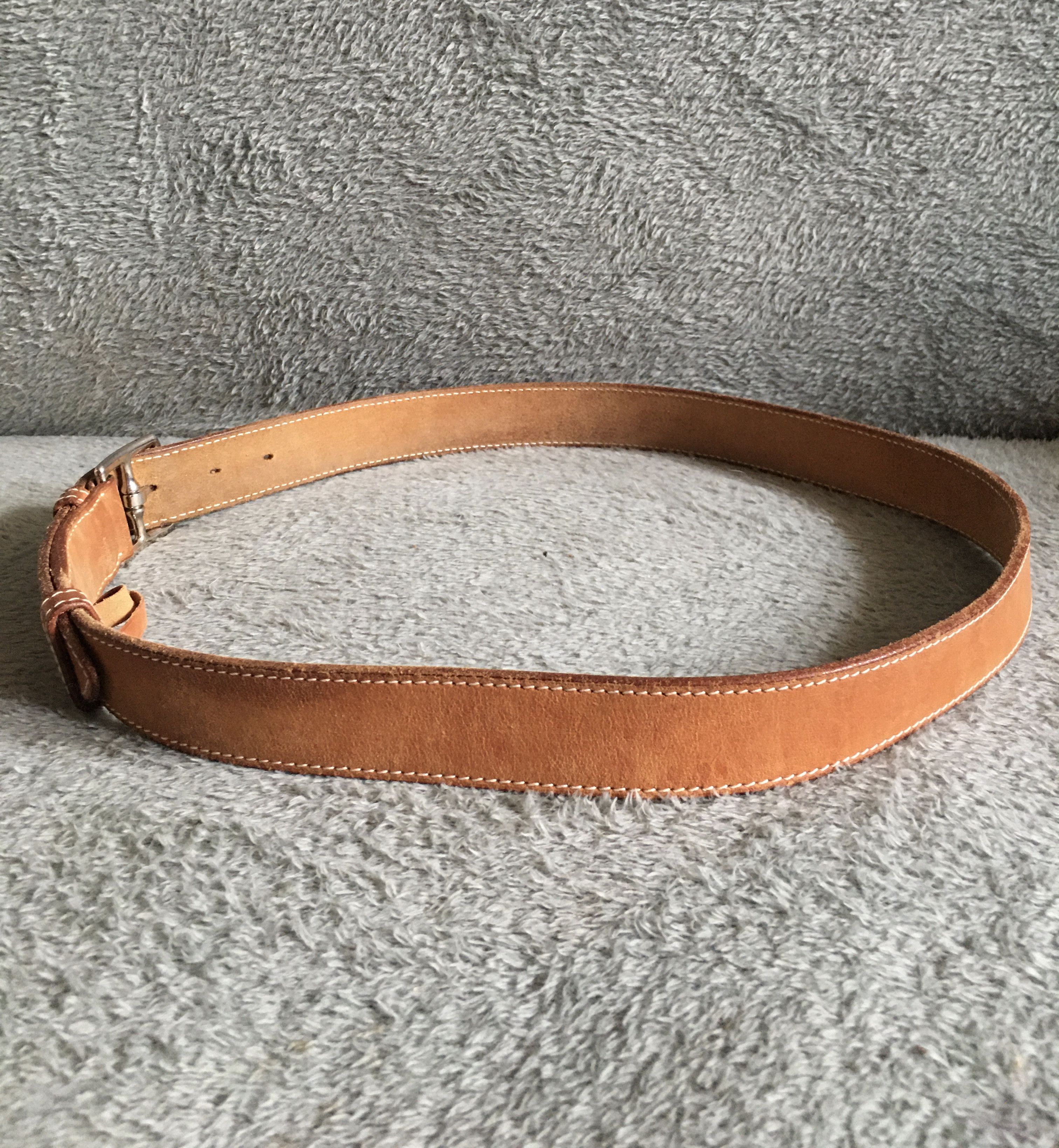 Hermes Hermes Etriviere Leather Belt Vintage 2000s Size 95 Size ONE SIZE - 5 Thumbnail