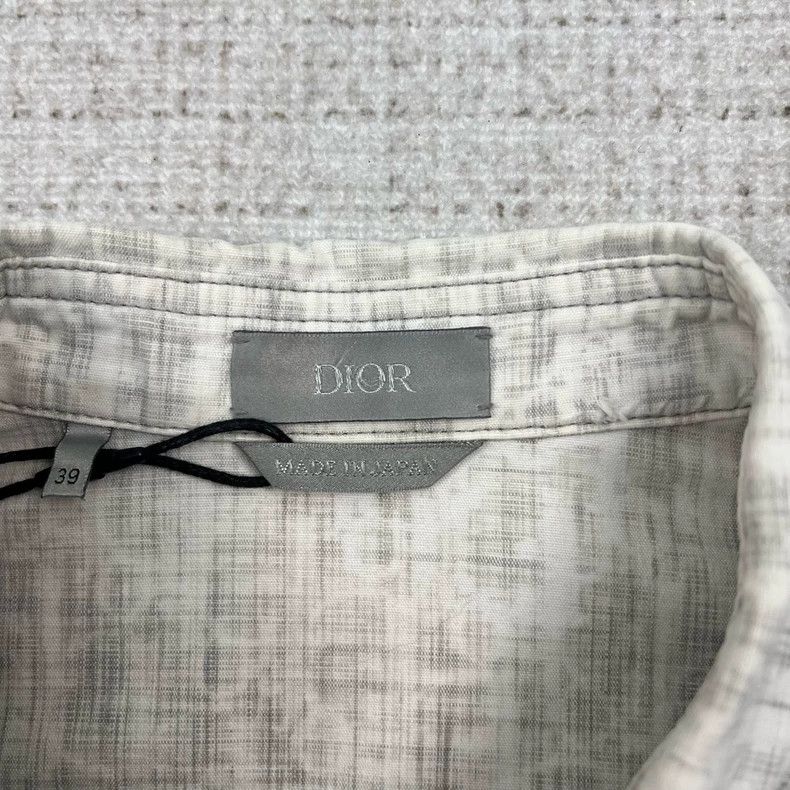 Dior Dior Old flower full print fade old loose long-sleeved deni Size US XXS / EU 40 - 3 Thumbnail