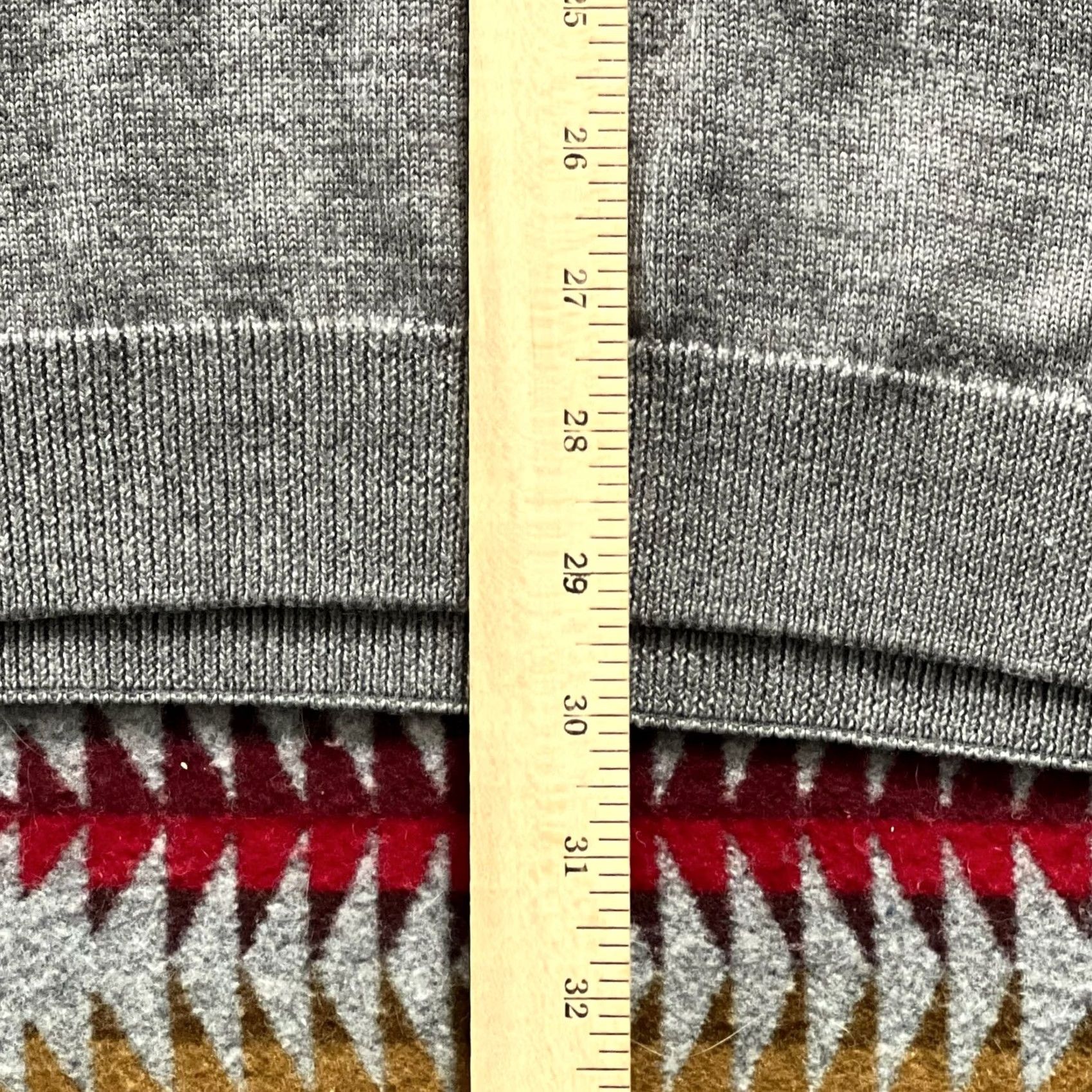 Hugo Boss HUGO BOSS Wool Sweater Mens Large Gray 1/4 Button Pullover C8 Size US L / EU 52-54 / 3 - 5 Thumbnail