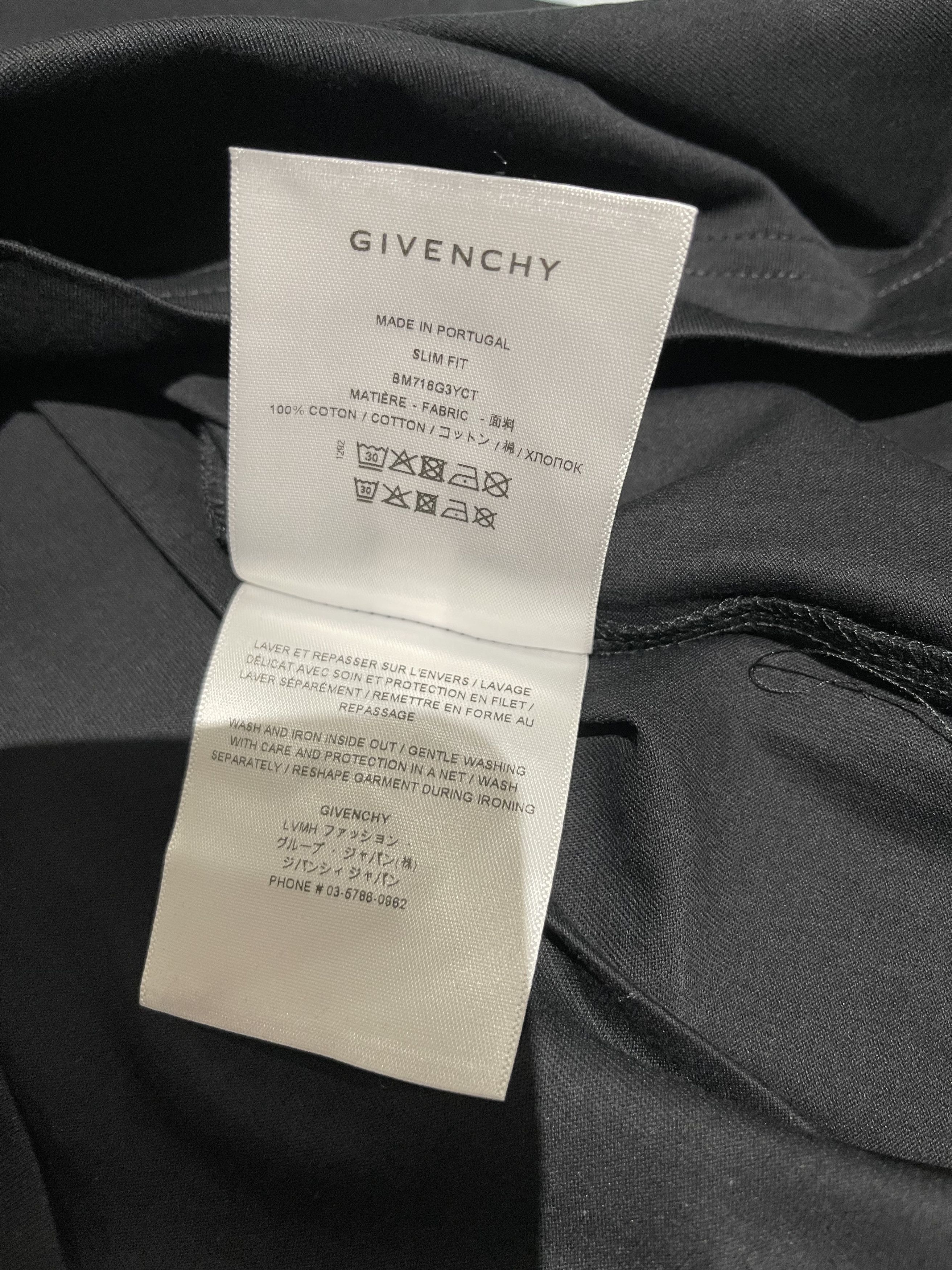 Givenchy Givenchy 4G Multicolour T Shirt Black Blue Size US S / EU 44-46 / 1 - 7 Thumbnail