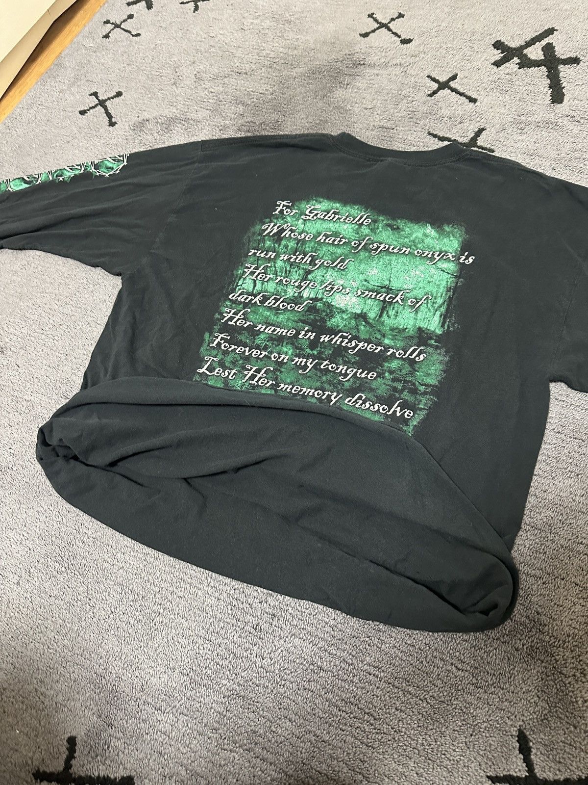 Vintage Cradle of Filth - Dani Filth Long sleeve Size US XL / EU 56 / 4 - 9 Thumbnail
