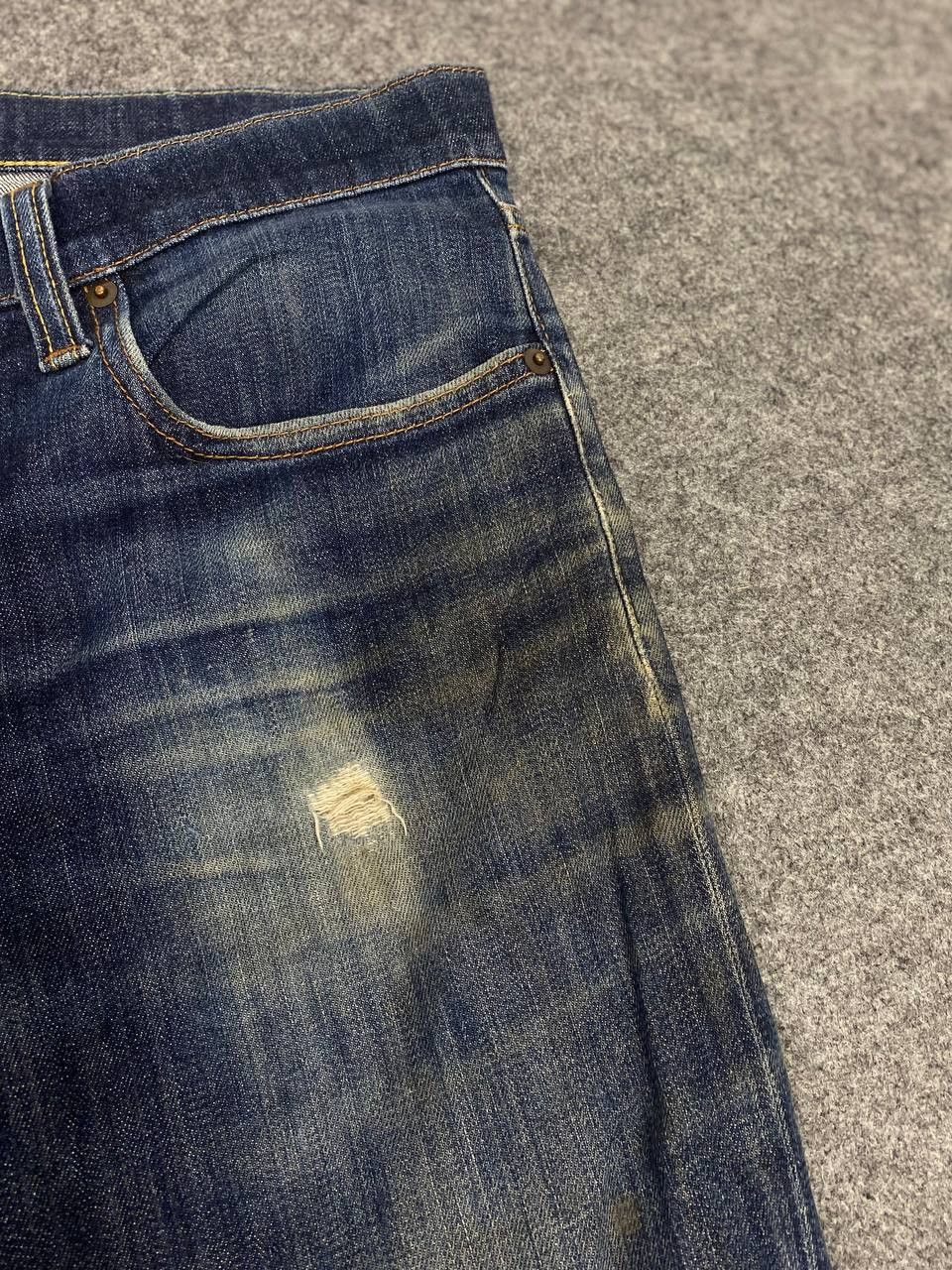 Japanese Brand united palette japanese brands distressed denim Size US 35 - 9 Thumbnail