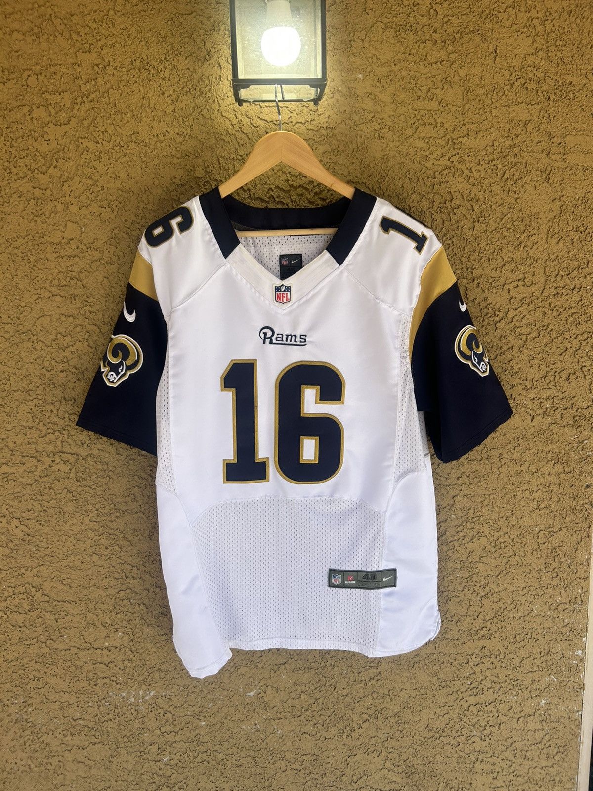 NFL × Nike Nike Los Angeles Rams Goff #16 White Jersey - Size XL Size US XL / EU 56 / 4 - 4 Thumbnail