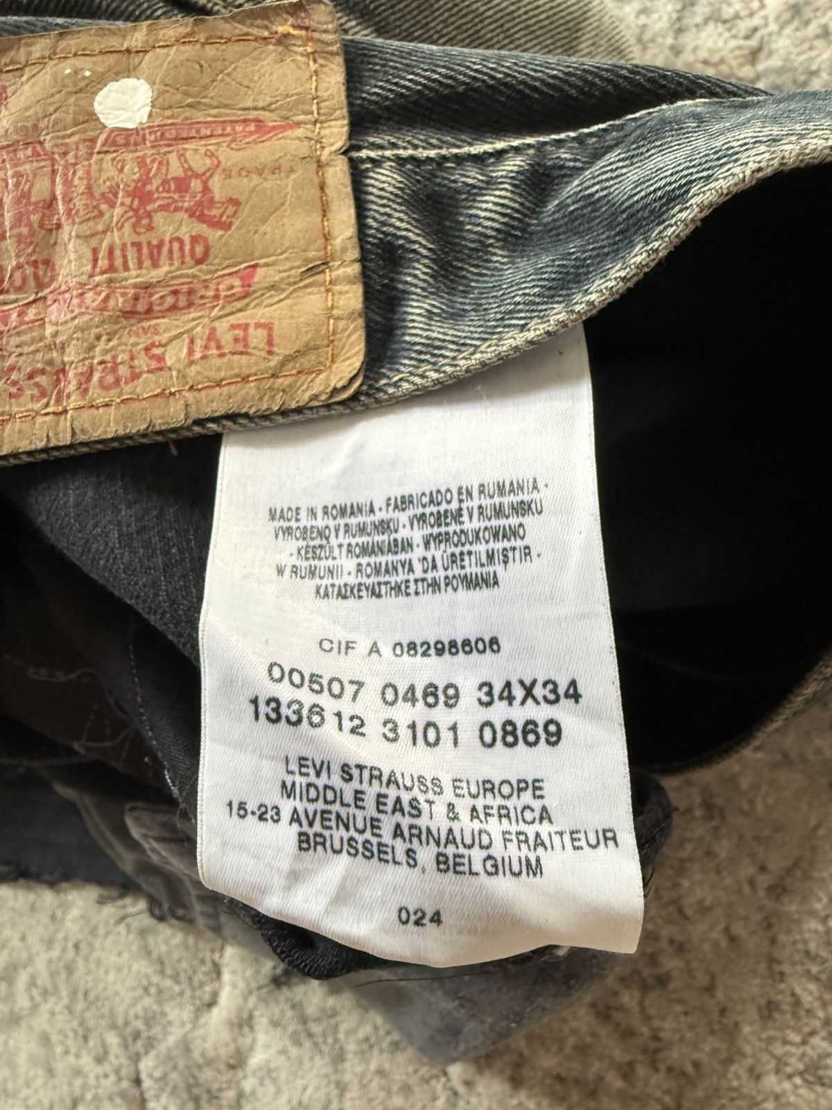 Levi's Rare Levis 517 Distressed Boro Shadow Fade Flared Jeans Size US 34 / EU 50 - 23 Thumbnail