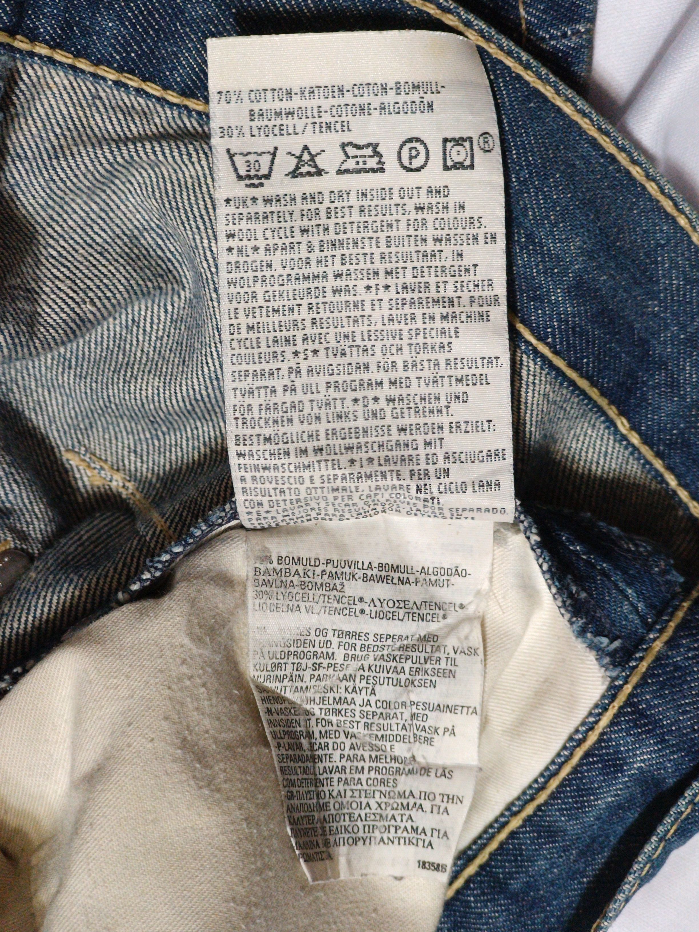 Levi's Vintage 00s Levi's Engineered Twisted Leg Size US 32 / EU 48 - 15 Thumbnail