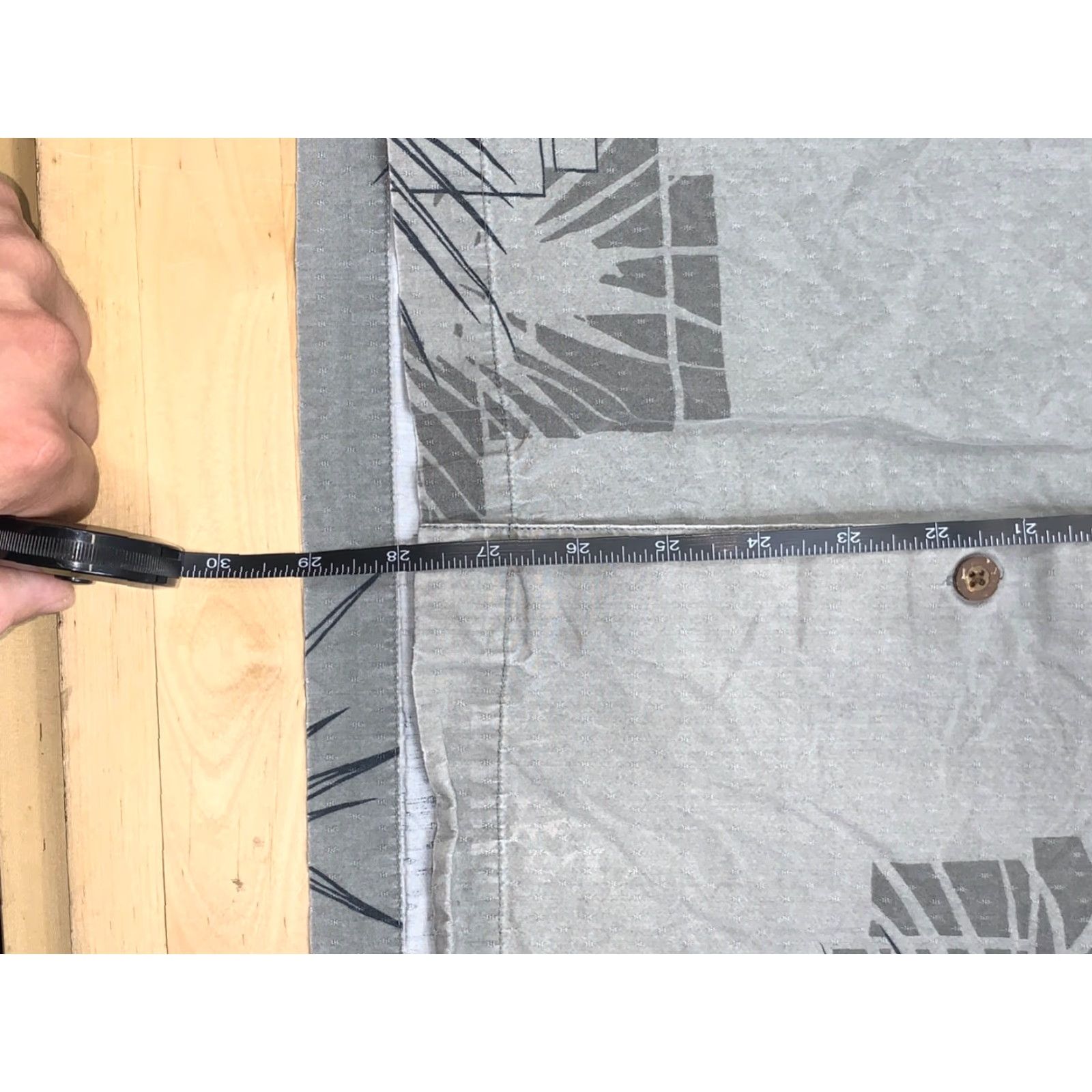 Quiksilver Quiksilver Button-Down Gray Floral XL Short Sleeve Casual Men Shirt Mens Size US 36 / EU 52 - 5 Thumbnail