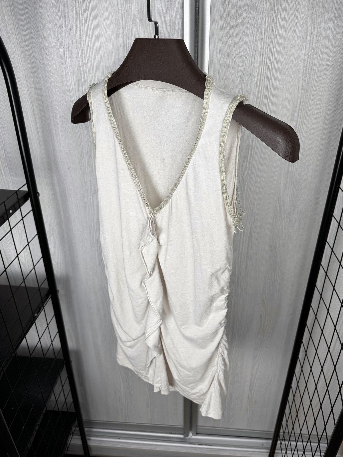 DOROTHEE SCHUMACHER Dorothee Schumacher Ivory Creamy Tank Top Tunic Shirt size S Size S / US 4 / IT 40 - 6 Thumbnail