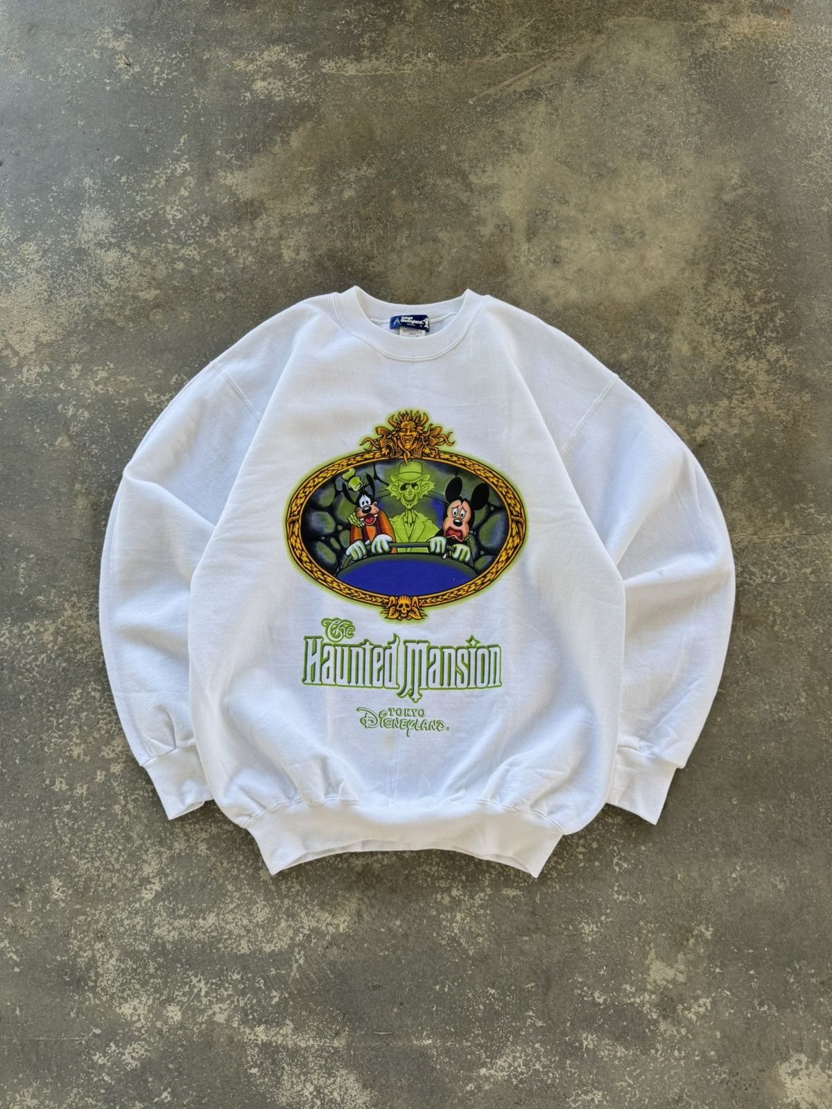 Vintage Vintage 90’s Disney Haunted Mansion Sweatshirt Size US M / EU 48-50 / 2 - 1 Thumbnail