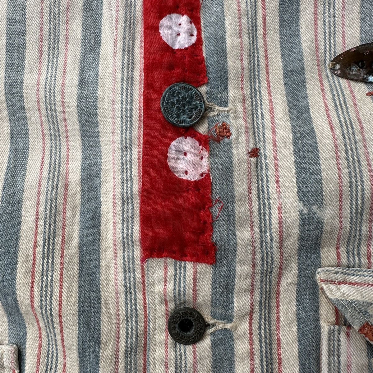 Kapital Kountry Polka Dot Union Liberty Buckleback patchwork Vest Size US S / EU 44-46 / 1 - 9 Thumbnail