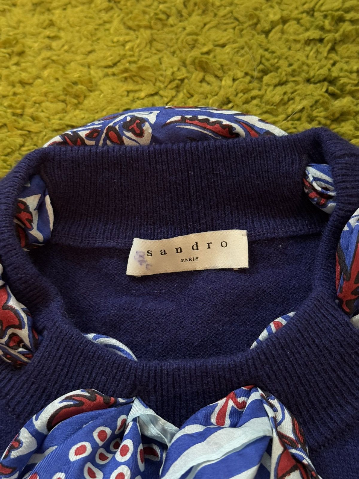 Designer × Sandro Sandro oldmoney style wool sweater Size M / US 6-8 / IT 42-44 - 4 Thumbnail