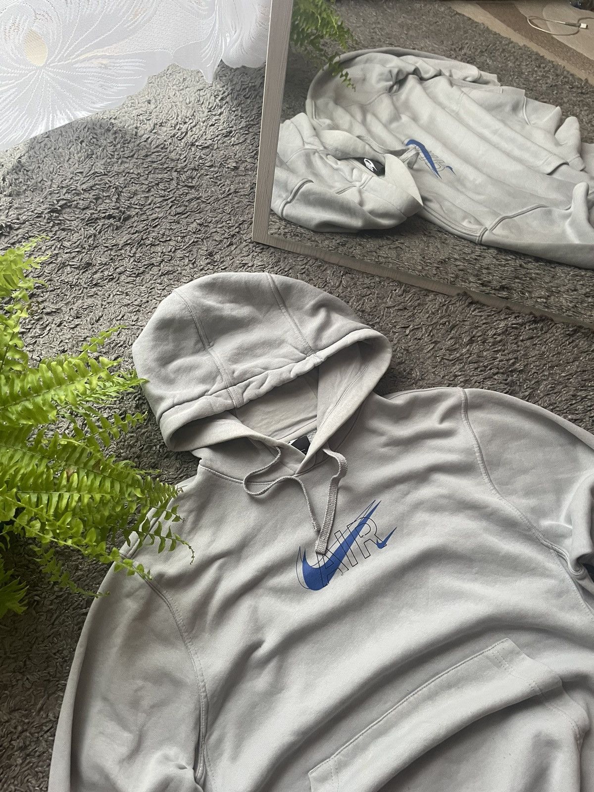 Nike × Vintage Nike Hoodie Streetwear Vintage Big Logo Swoosh Size US S / EU 44-46 / 1 - 12 Thumbnail