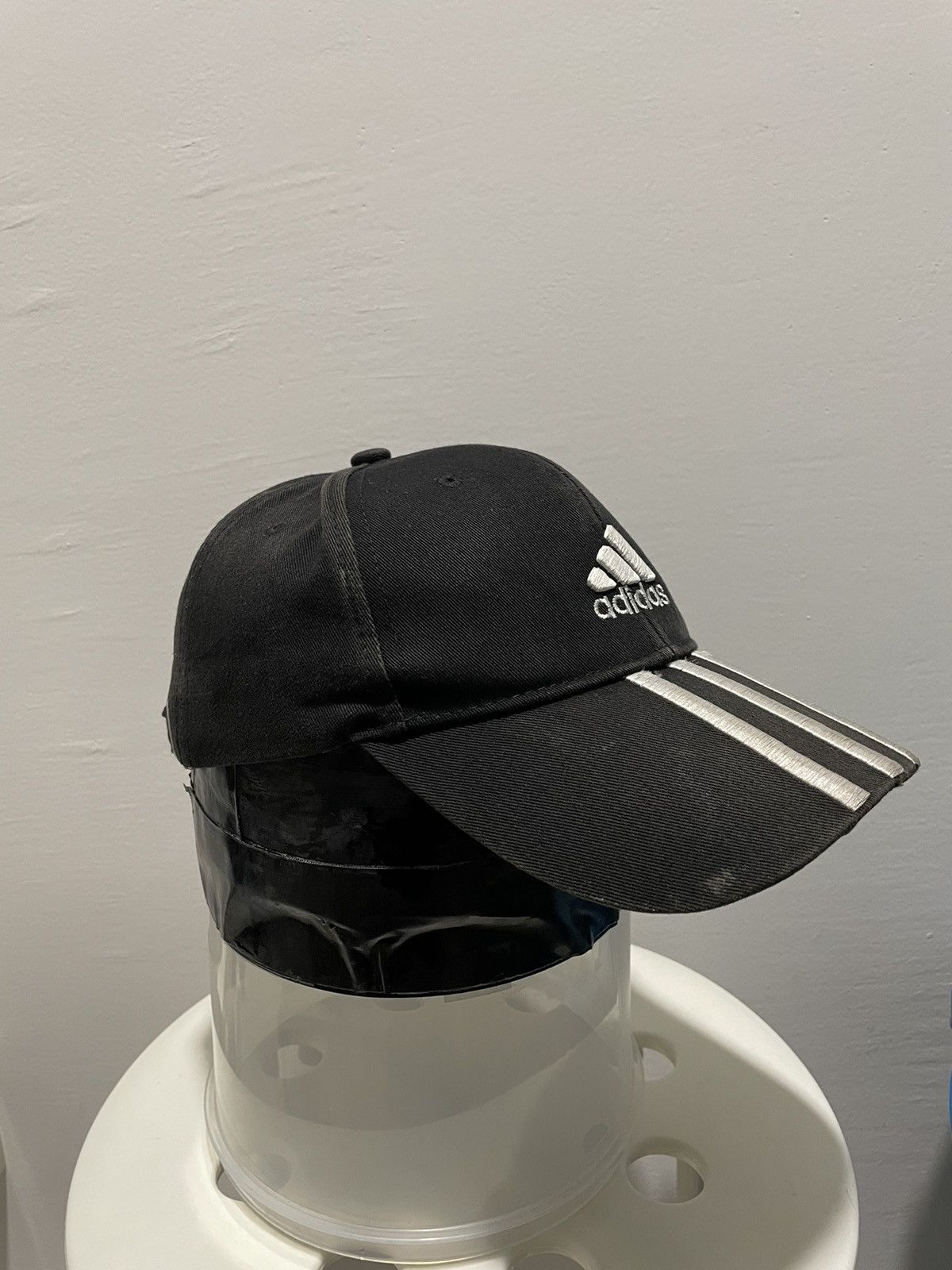 Adidas × Vintage Vintage Cap Adidas Baseball 3 Stripes Size ONE SIZE - 2 Thumbnail