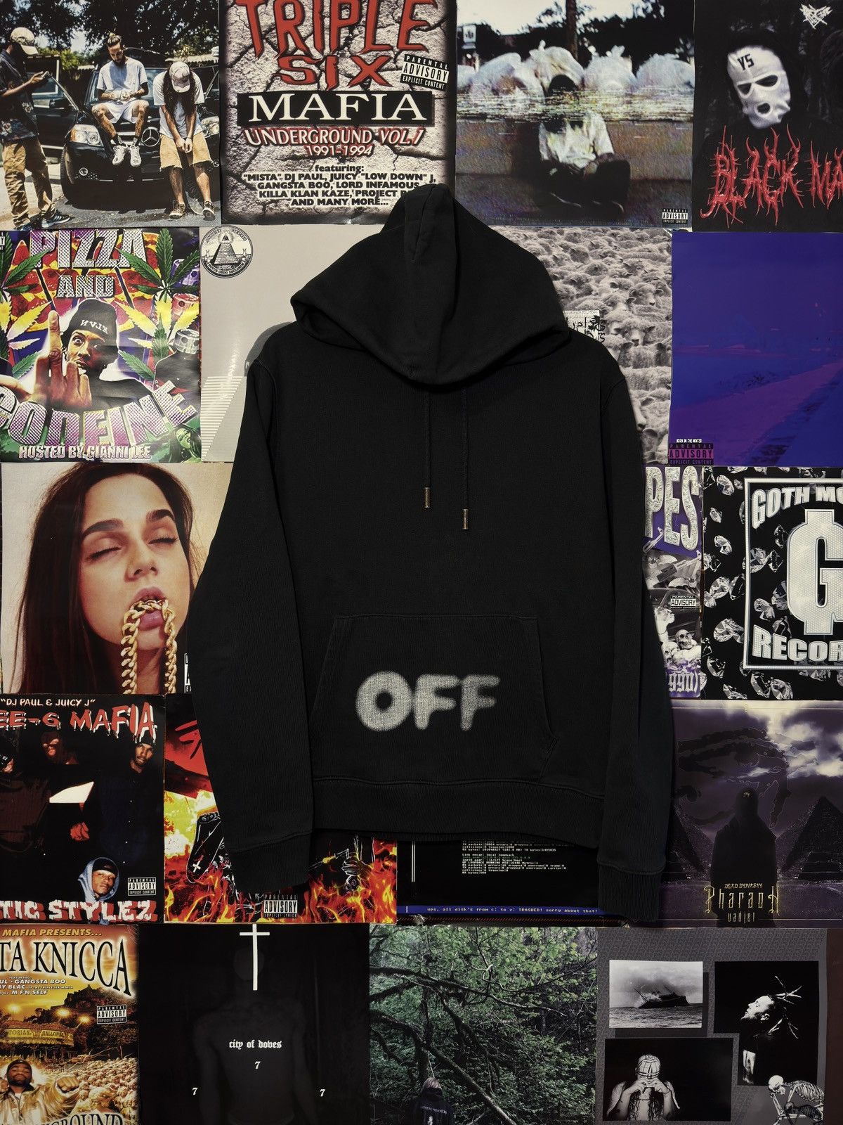 Off-White Off White Kidmograph Hoodie Size US M / EU 48-50 / 2 - 5 Thumbnail