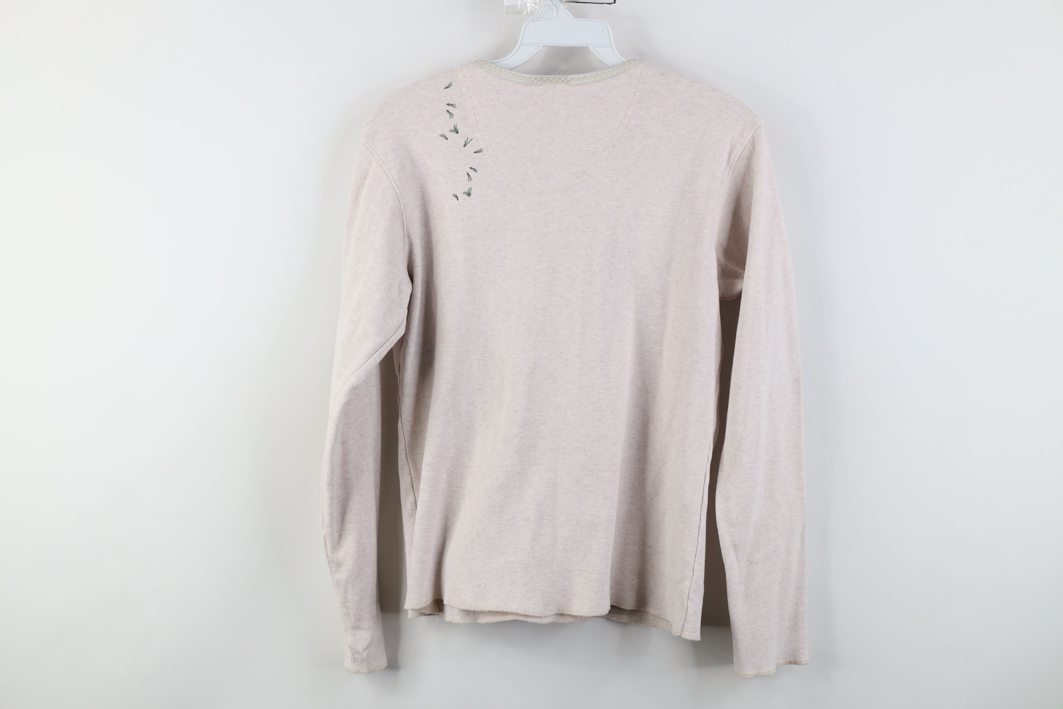 Disney Vintage 90s Disney Knit Winnie the Pooh Henley T-Shirt Beige Size M / US 6-8 / IT 42-44 - 12 Thumbnail