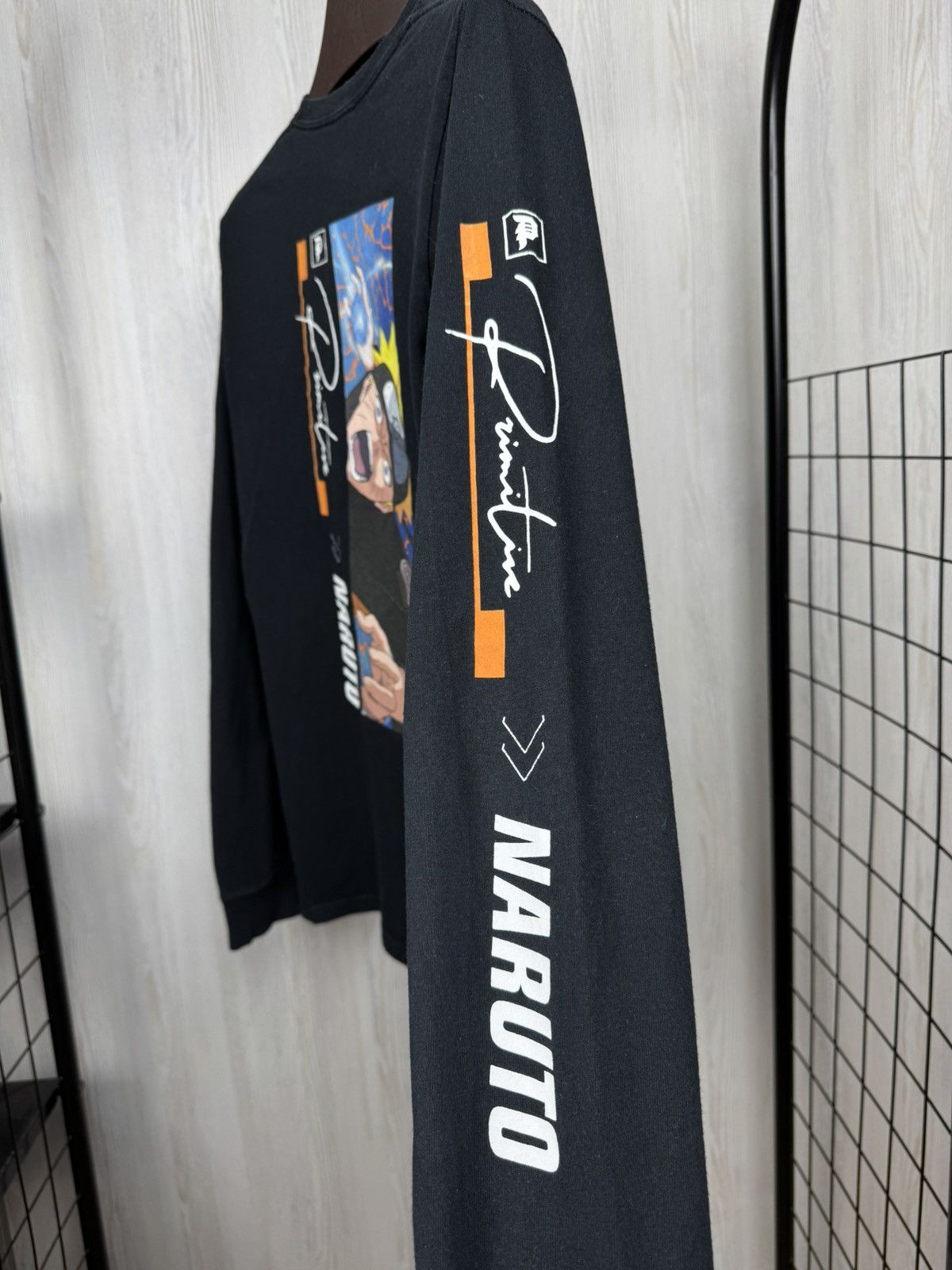 Anime Primitive Skateboarding X Naruto Long Sleeve big logo Tee Size US S / EU 44-46 / 1 - 9 Thumbnail