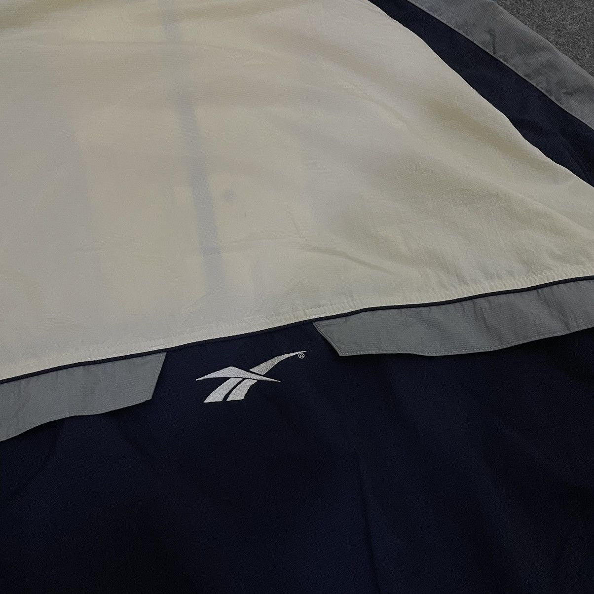 Reebok × Vintage Vintage 1990s Reebok Nylon Anorak Jacket Baggy Cutting Size US XL / EU 56 / 4 - 10 Thumbnail