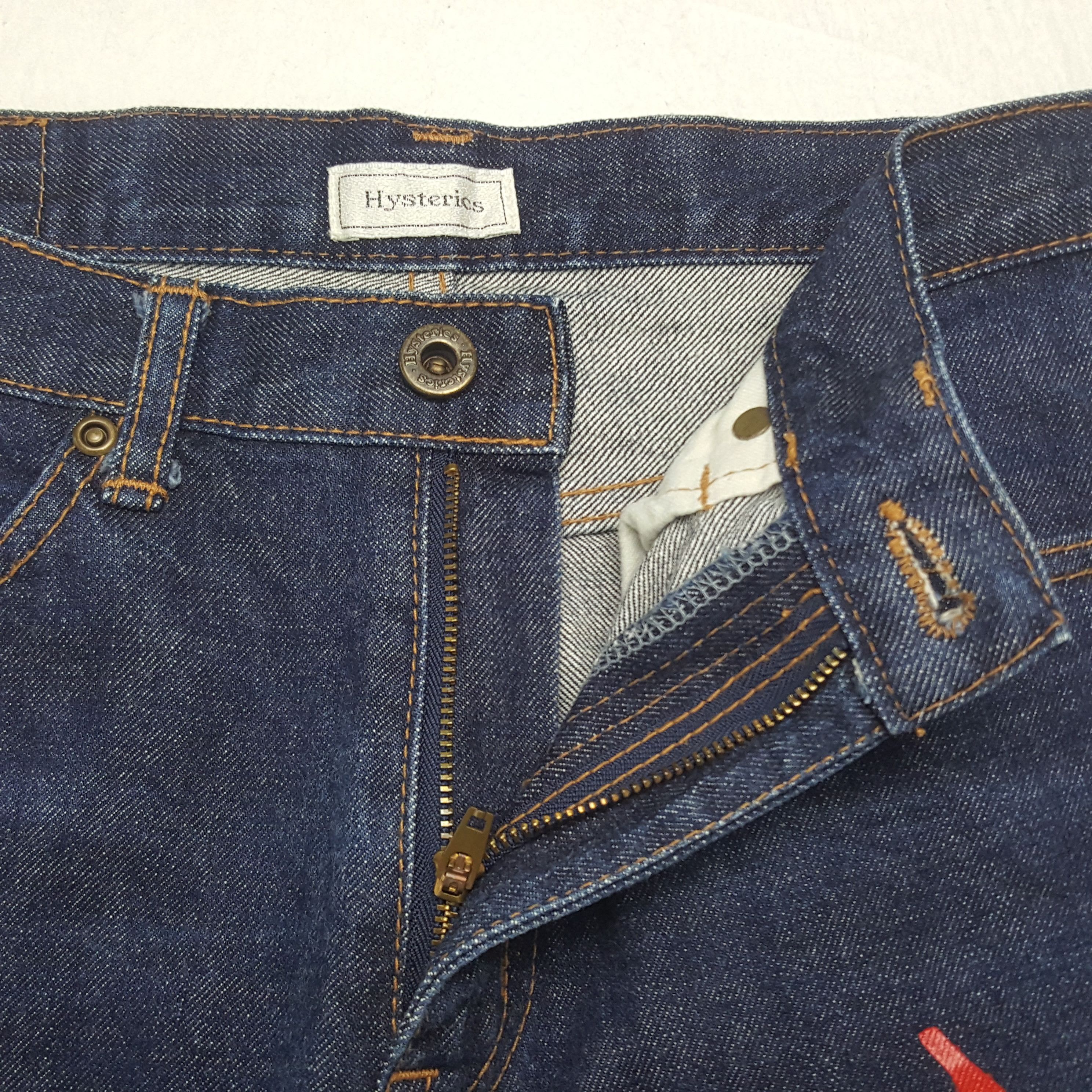 Hysteric Glamour × Japanese Brand × Vintage Vintage Hysteric Glamour Japanese Brand Denim Jeans Size US 30 / EU 46 - 7 Thumbnail