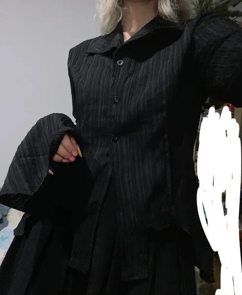 Designer × Japanese Brand gothic shirt with bell sleeves Size M / US 6-8 / IT 42-44 - 2 Thumbnail