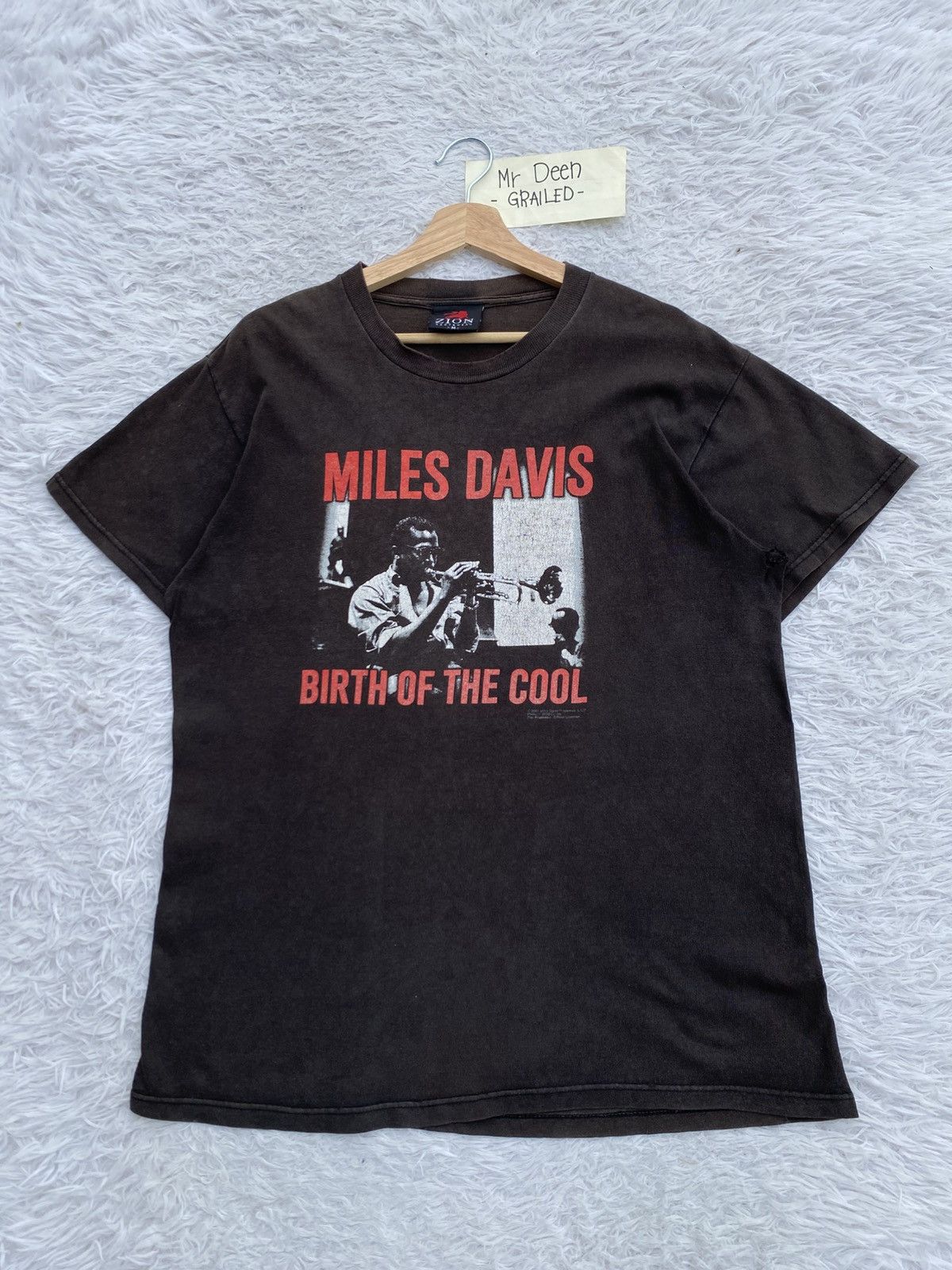 Band Tees Vintage 2001 Miles Davis Birth of the Cool Tshirt Size US M / EU 48-50 / 2 - 3 Thumbnail