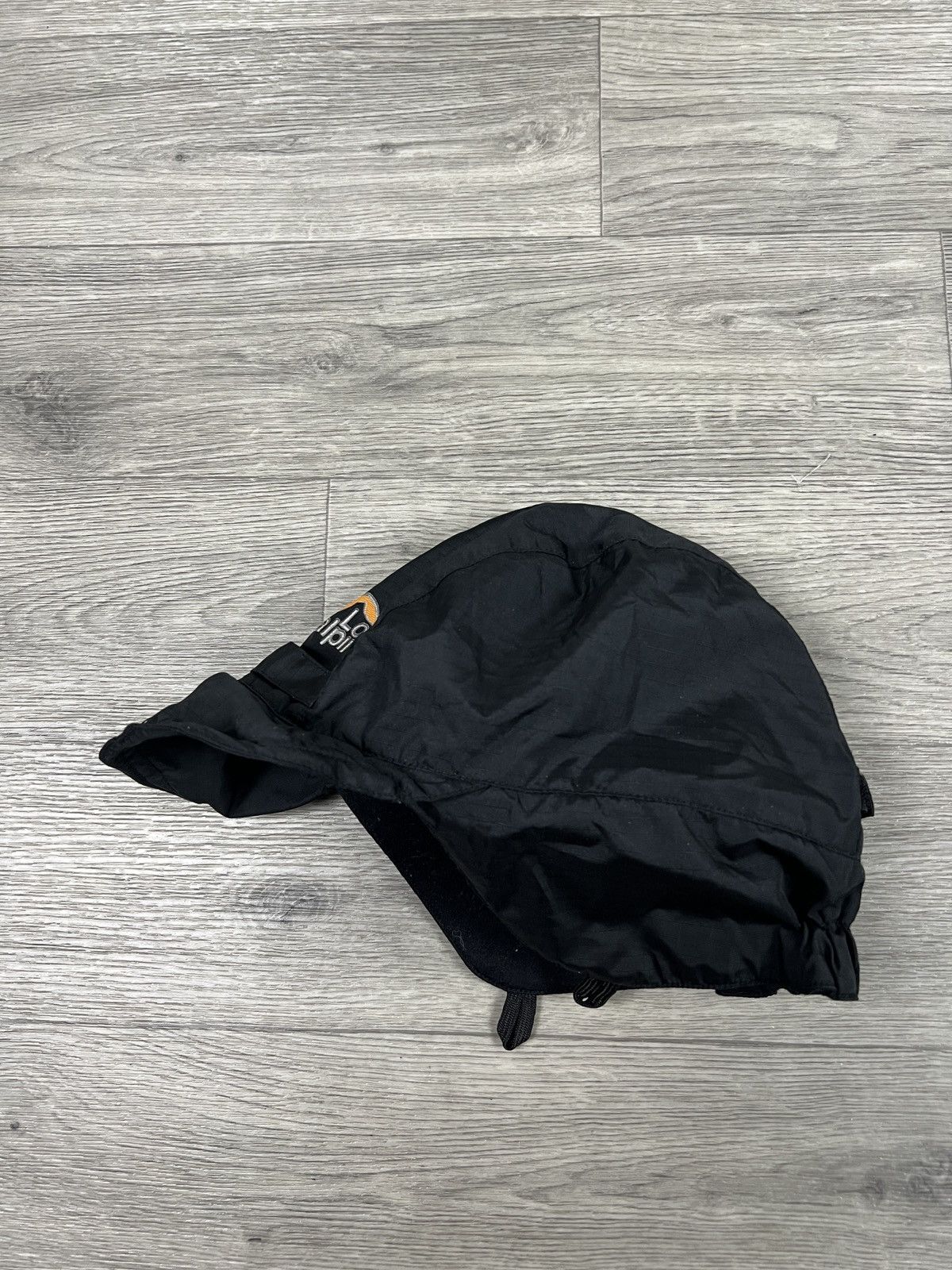 Other Lowe Alpine Waterproof Hat Black Nylon Fleece Lined XL Size ONE SIZE - 2 Thumbnail