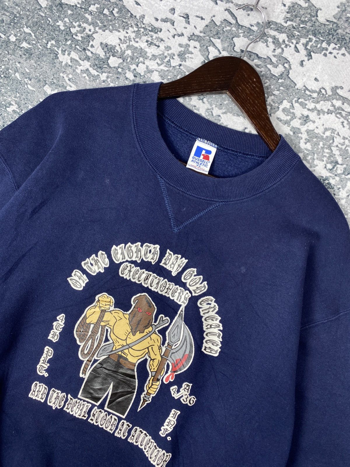Russell Athletic × Vintage Vintage Russell Athletic Sweatshirts Size US XL / EU 56 / 4 - 2 Thumbnail