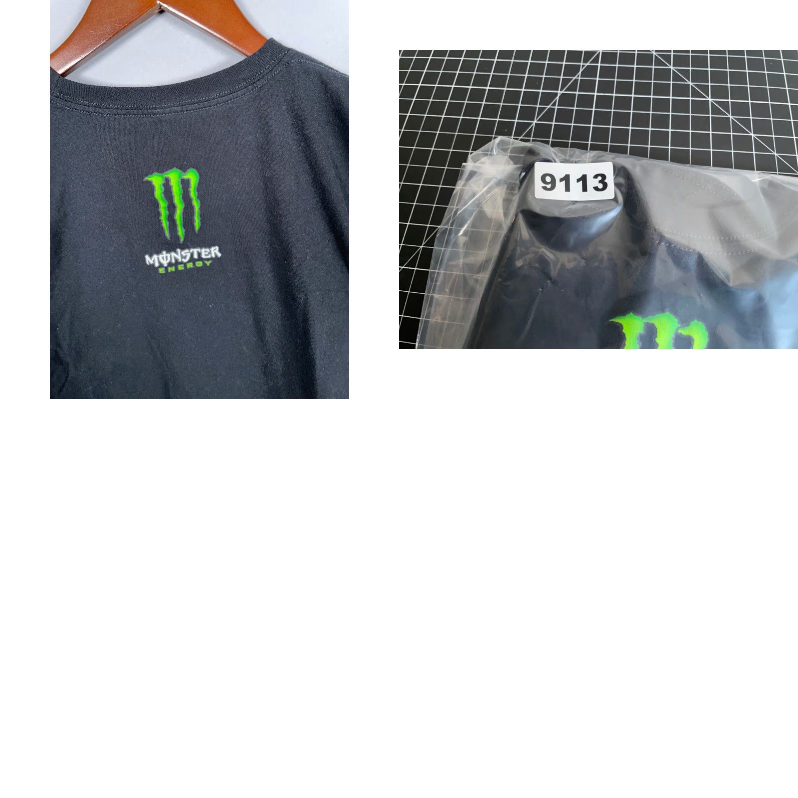 Doublet VINTAGE Monster Energy T-Shirt Men Adult Small Black Double-Sided Graphic 90s Rare Official Size US S / EU 44-46 / 1 - 8 Thumbnail