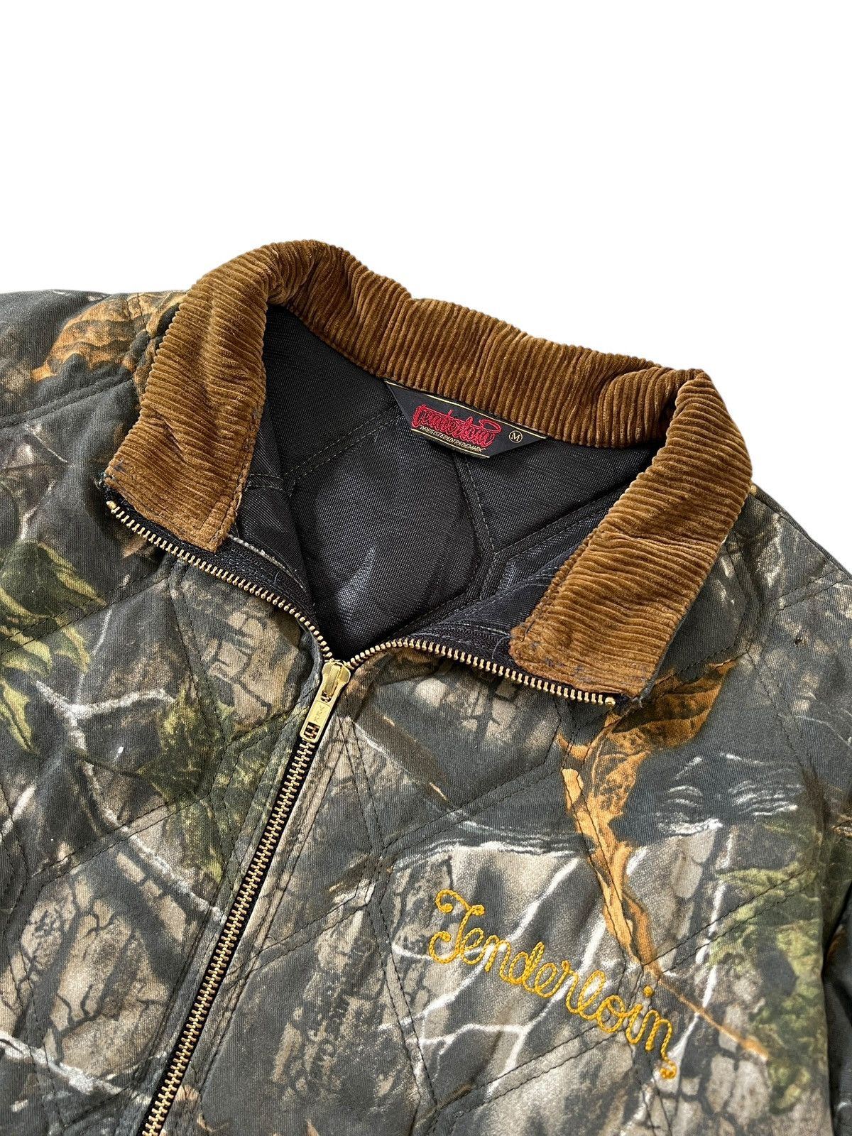 Tenderloin Tenderloin Real Tree Camo Honeycomb Quilted Worker Jacket Size US M / EU 48-50 / 2 - 3 Thumbnail