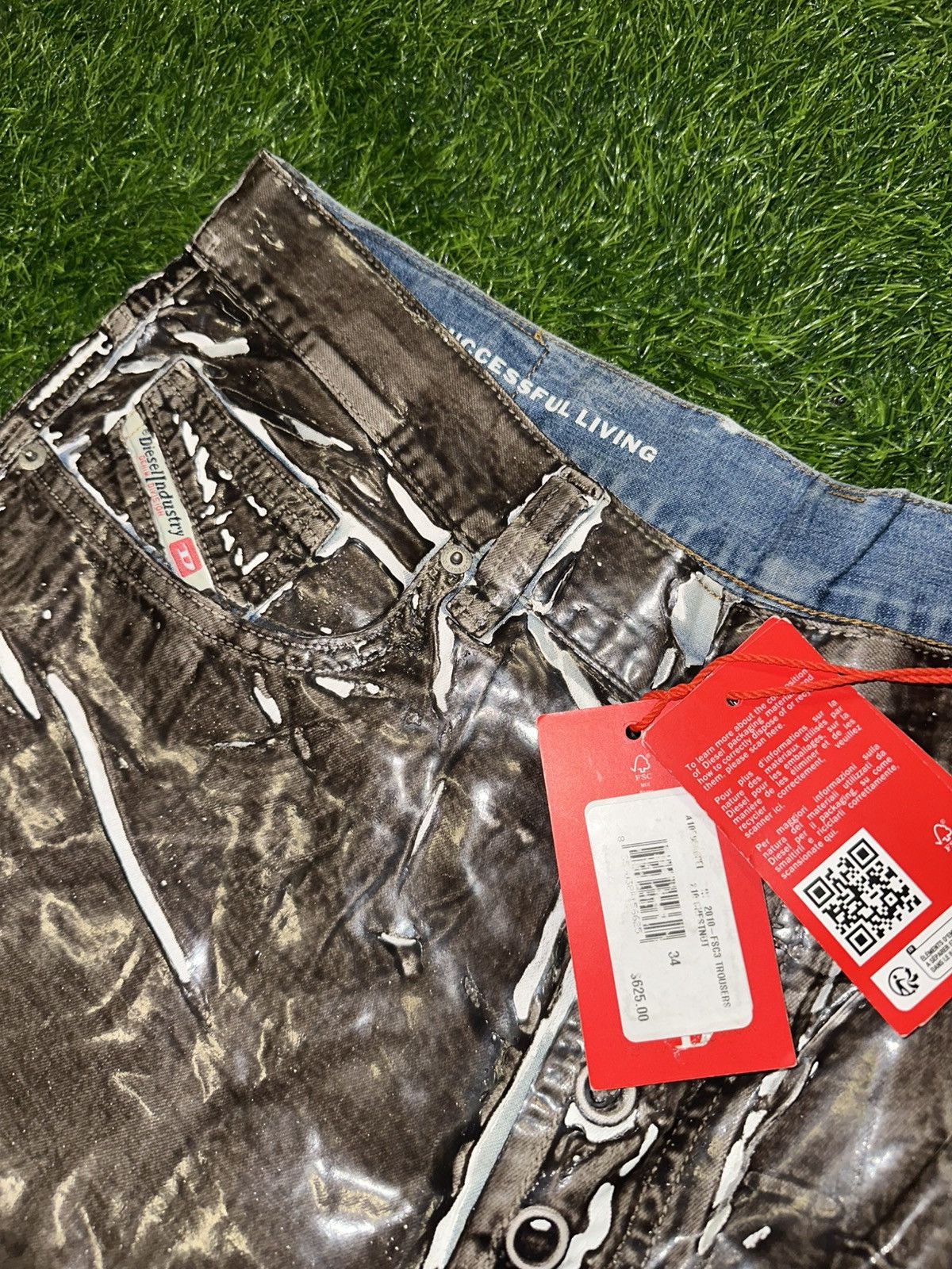 Diesel Diesel D-Macs Straight Jeans Size W34 Size US 34 / EU 50 - 4 Thumbnail