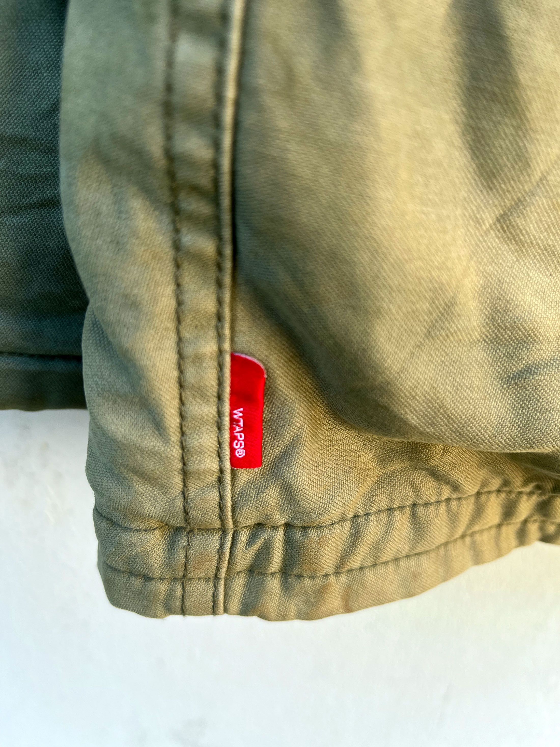 Wtaps Wtaps Japan B-9 Fur Hooded Army Military Jacket Deck Size US M / EU 48-50 / 2 - 8 Thumbnail
