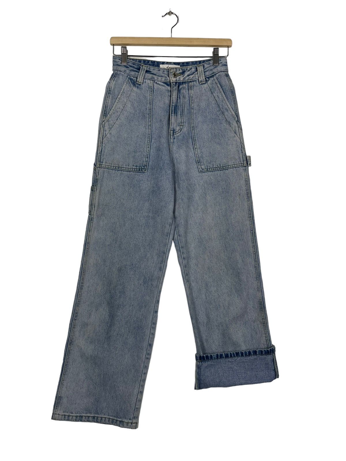 Japanese Brand Crazy Dazie Baggy Jeans Size US 26 / EU 42 - 5 Thumbnail